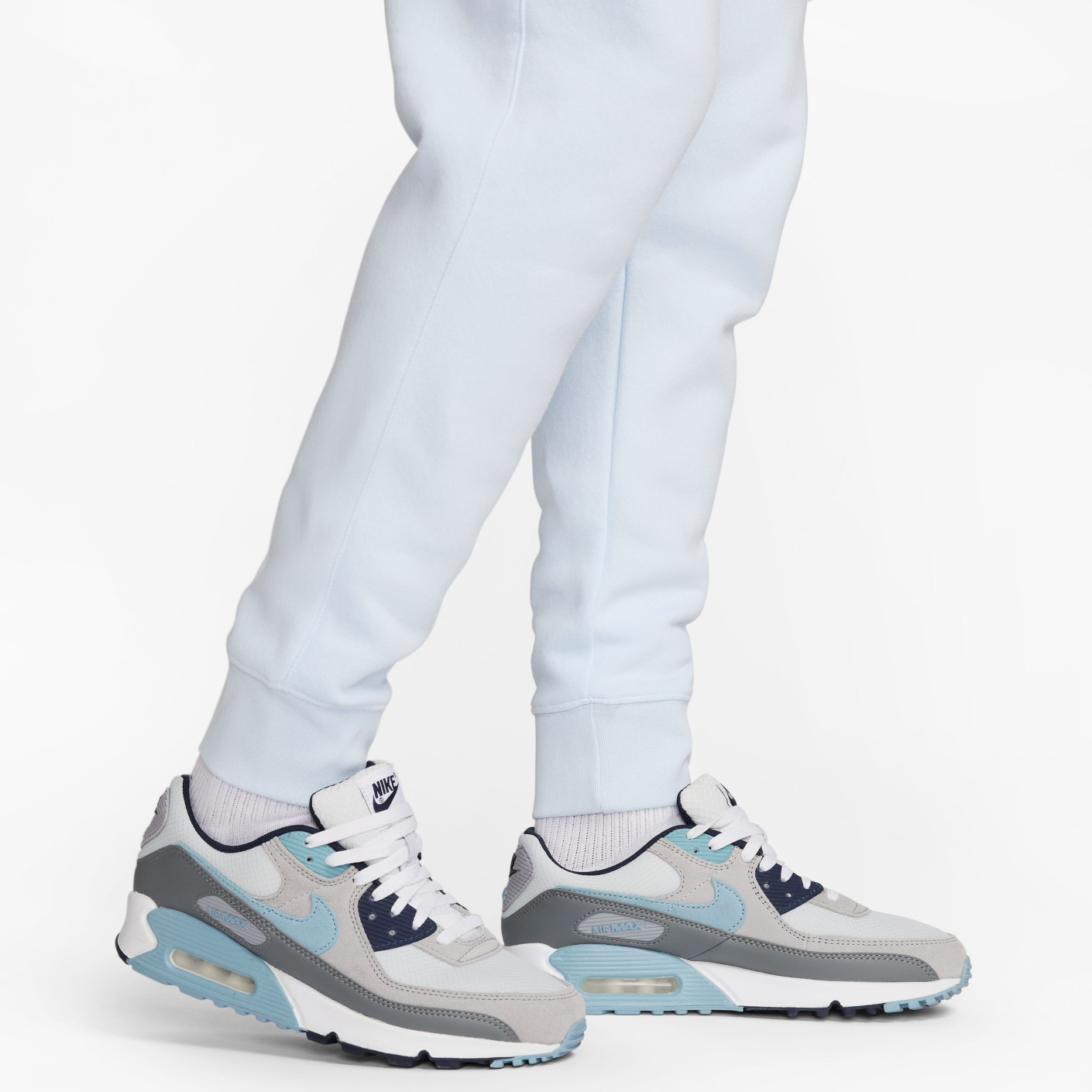 Nike trui lichtblauw vintage online