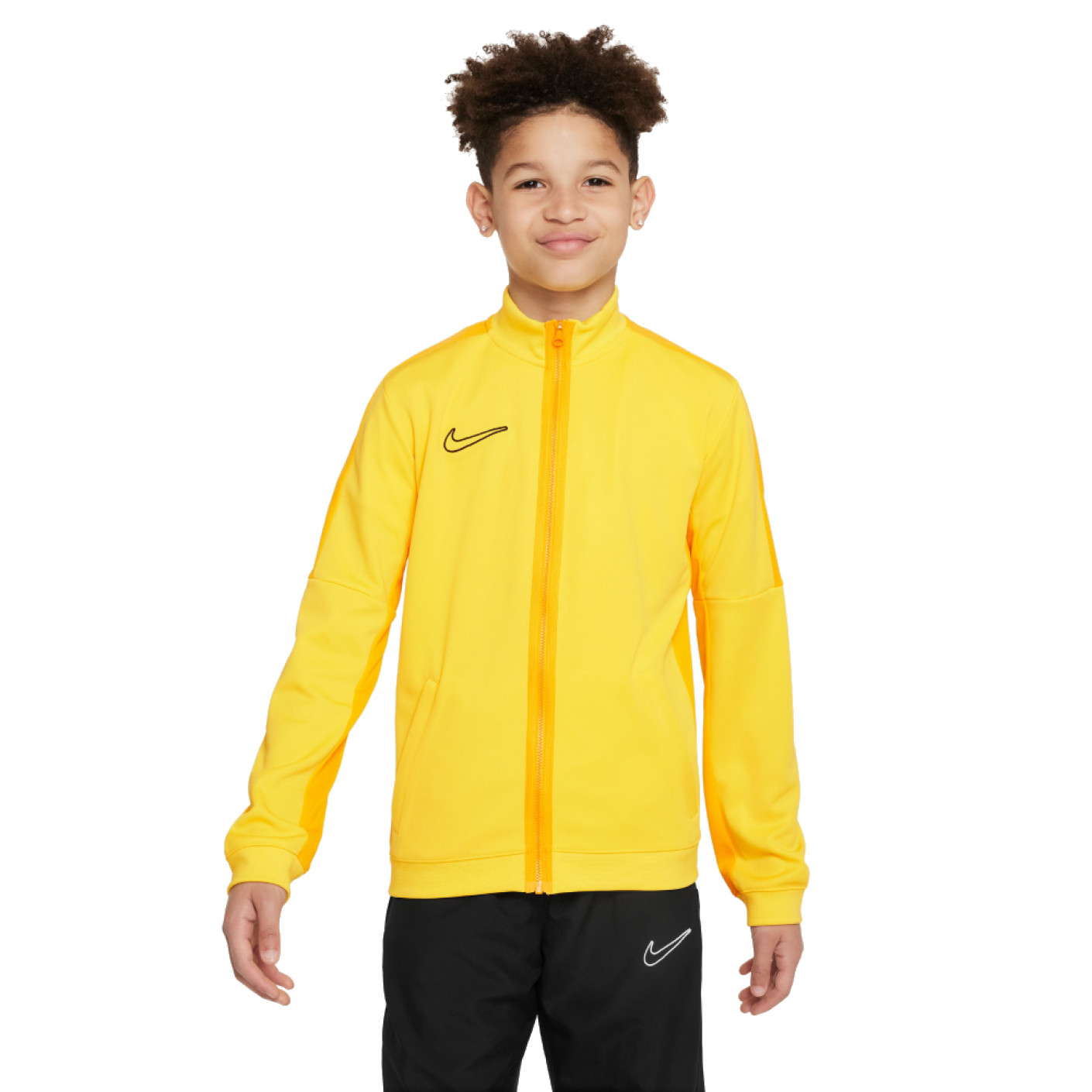 Nike Dri-FIT Academy 23 Kids Training Jacket Yellow Gold Black