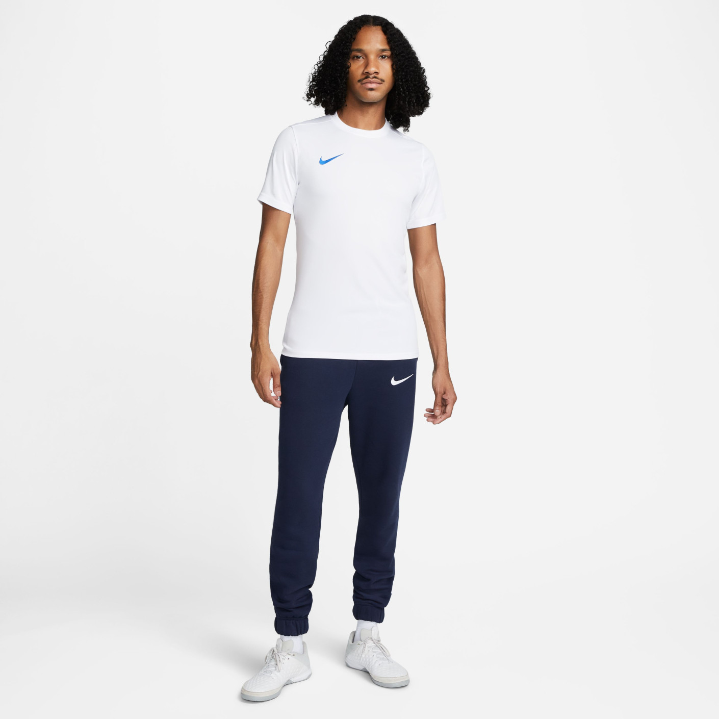 Nike Park VII Dri-FIT Football Shirt White Blue - KNVBshop.nl
