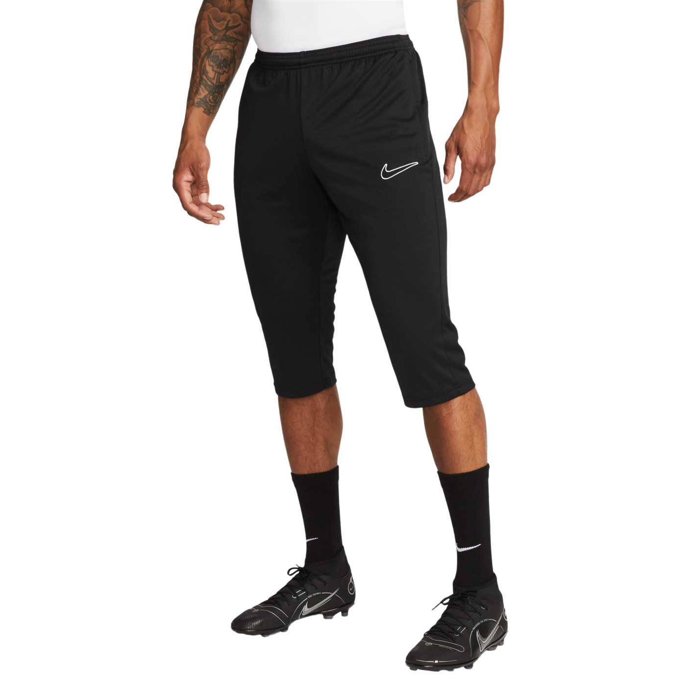 Nike Academy 23 3/4 Training Pants Black White