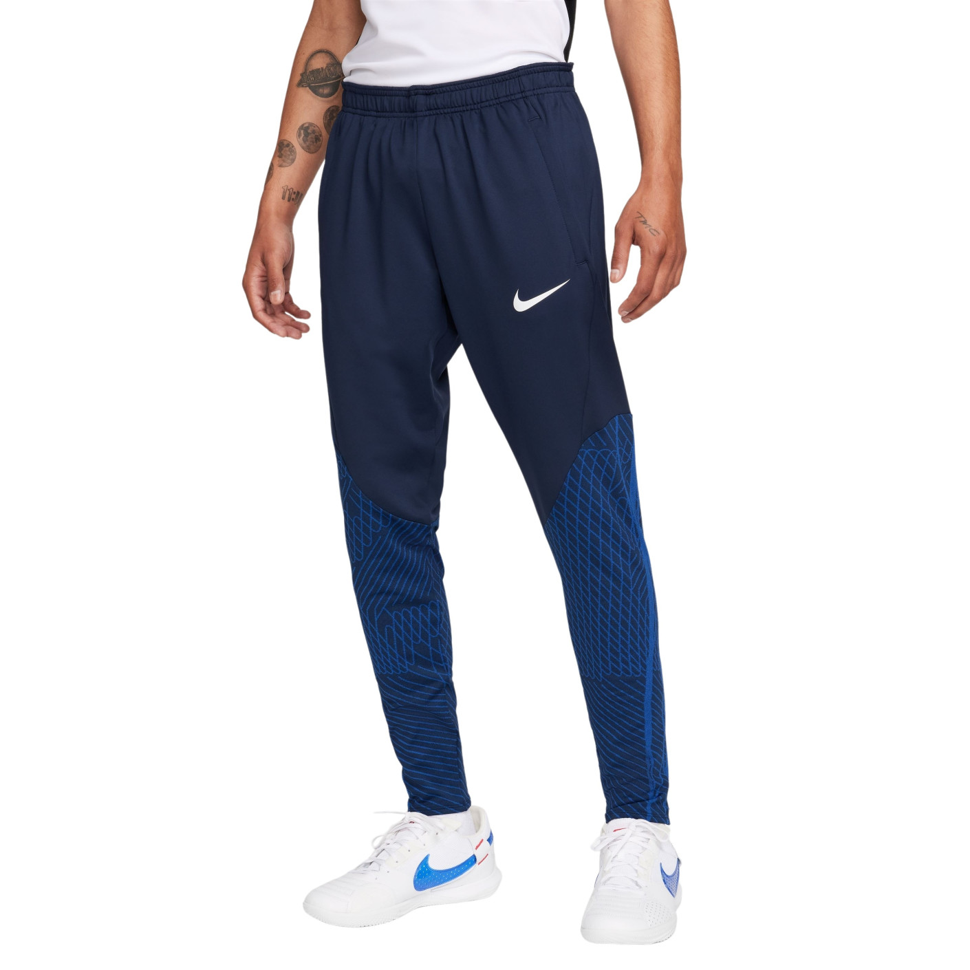 Nike Strike 23 Trainingsbroek Donkerblauw Royal Blauw Wit