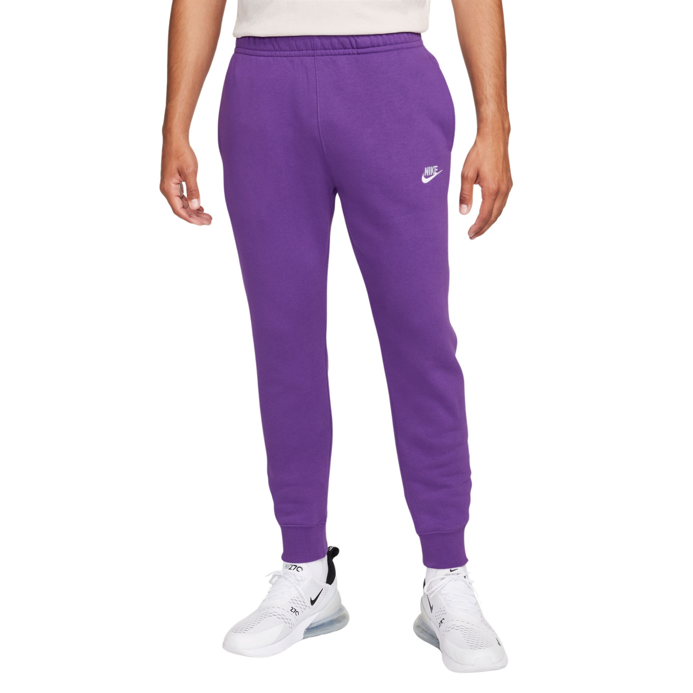 Nike Sportswear Club Fleece Jogger Purple White 