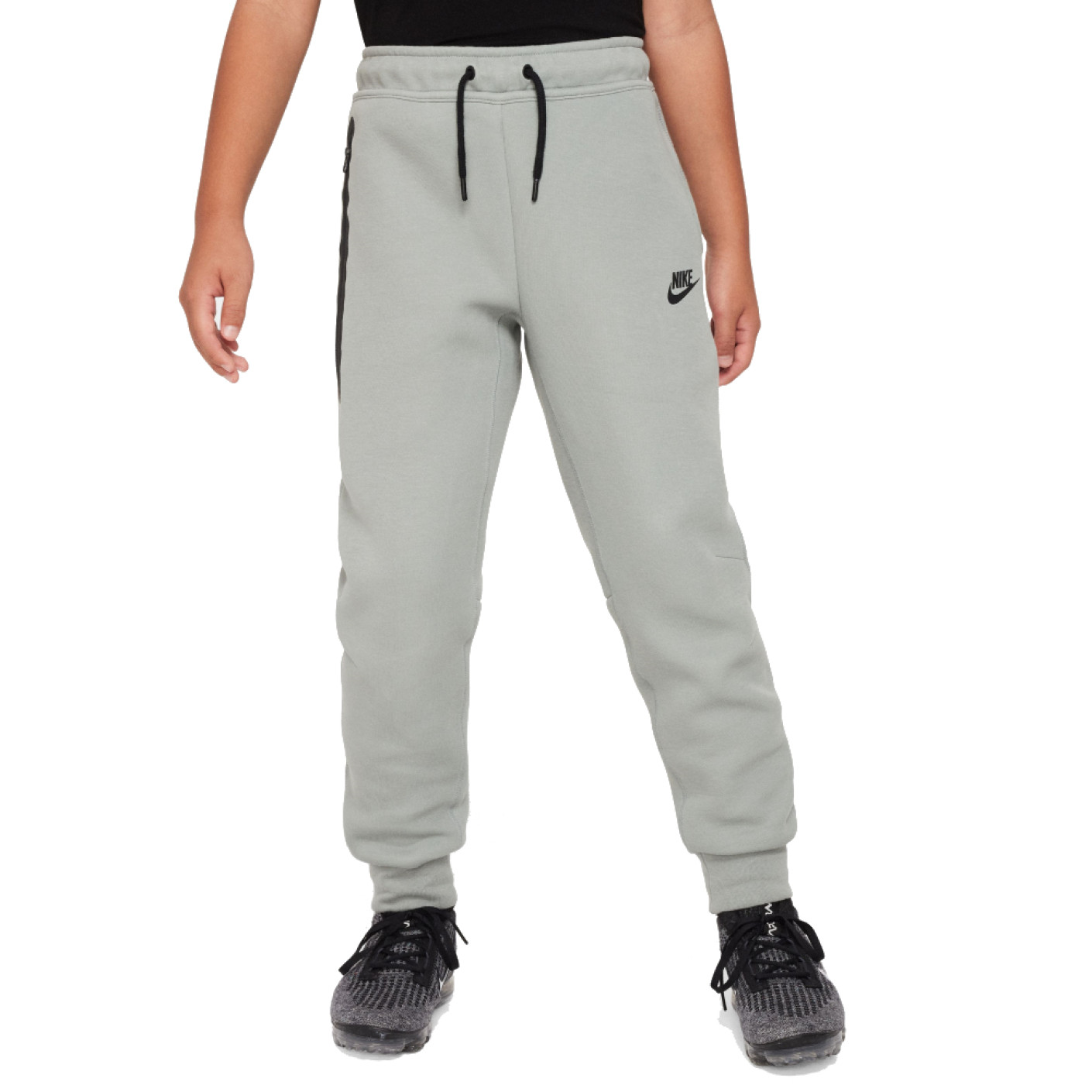 Nike Tech Fleece Sweatpants Kids Sportswear Grey Black