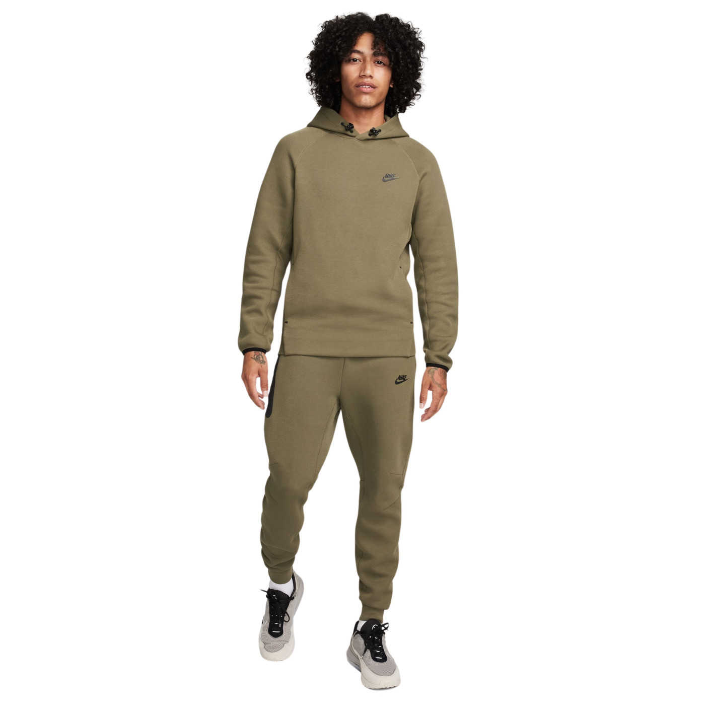 Nike Tech Tracksuit Olive Black - KNVBshop.nl