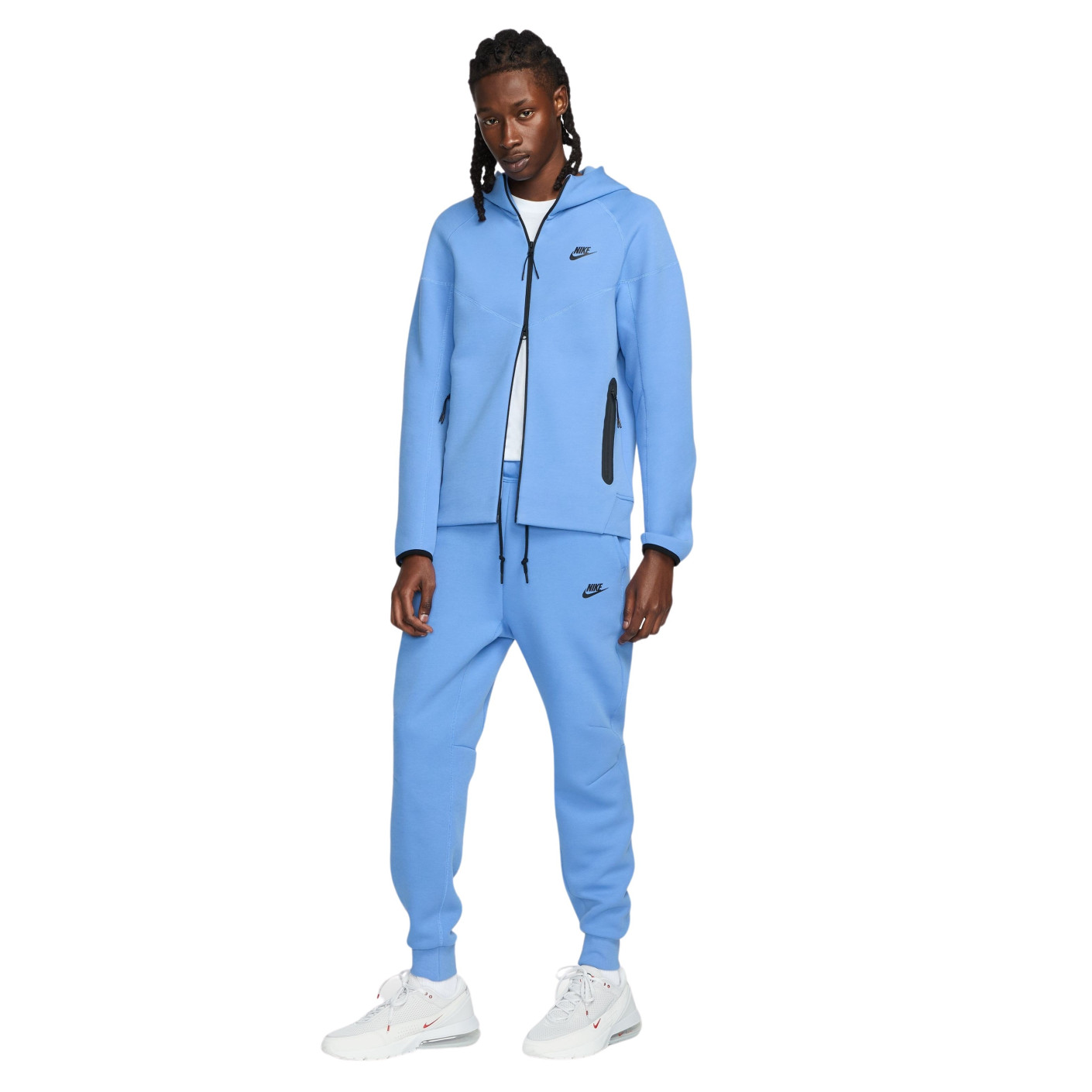 Nike Tech Fleece Trainingspak Sportswear Blauw Zwart