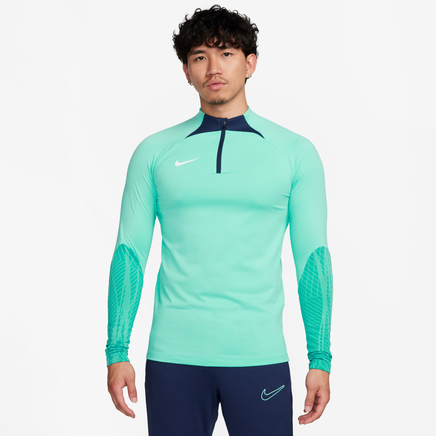 Nike Strike 23 1 4 Zip Tracksuit Turquoise Dark Blue White KNVBshop
