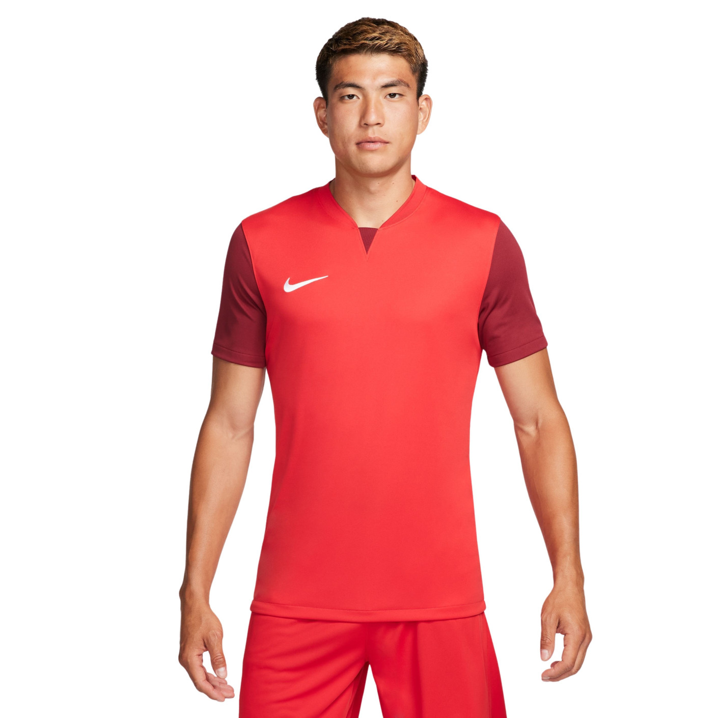 Nike Trophy V Dri-Fit Trainingsshirt Rood Wit
