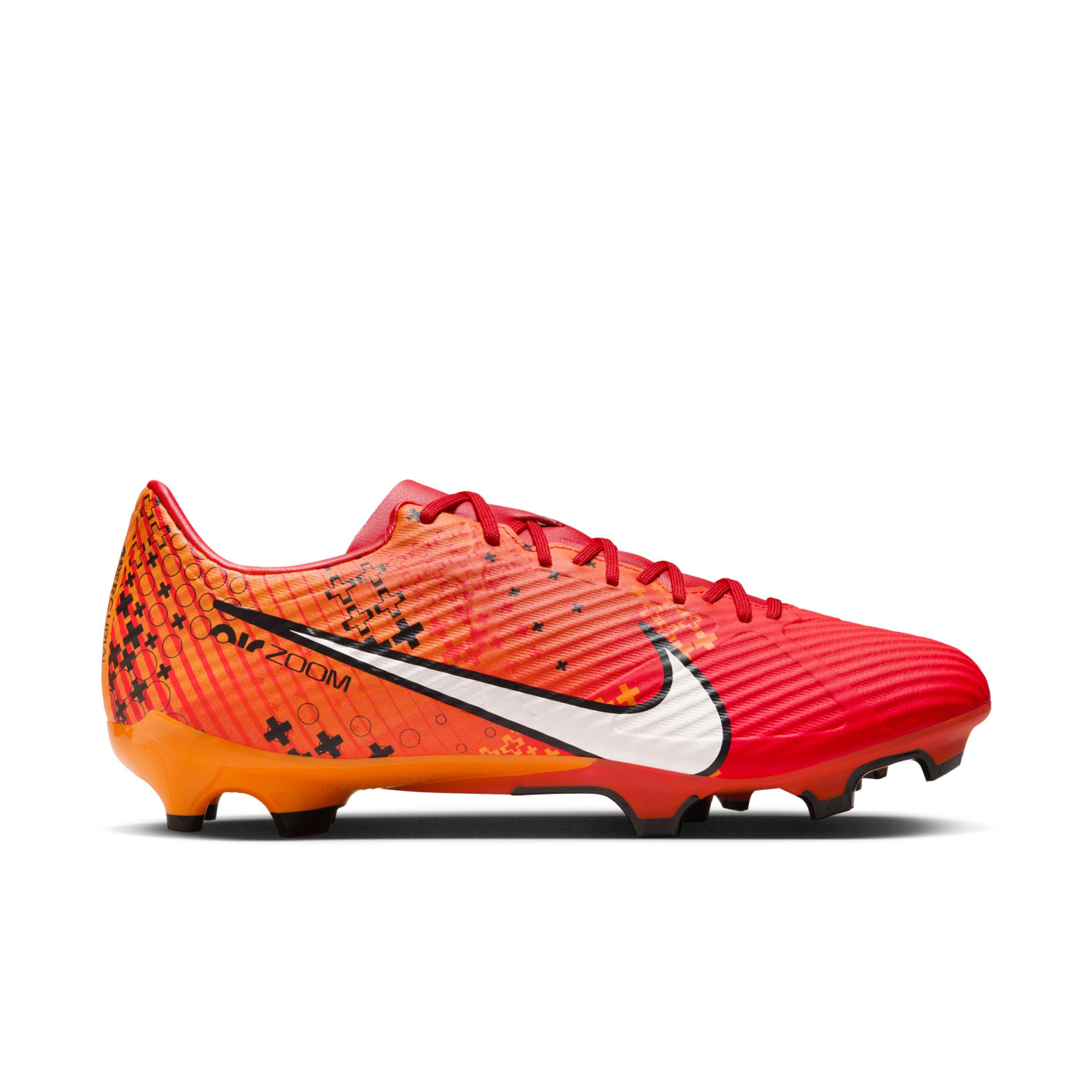 Nike Zoom Mercurial Vapor Academy 15 MDS Grass Artificial Grass Football Shoes MG Bright Red Orange Black White