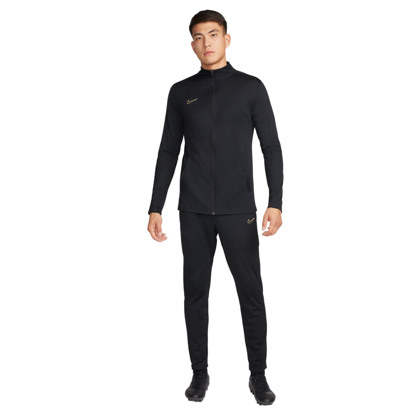 Nike Academy Full-Zip Tracksuit Black Gold