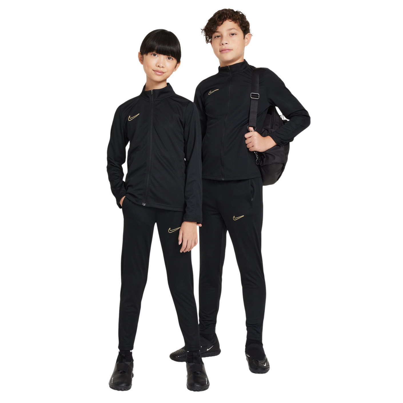 Nike Academy Tracksuit Full-Zip Kids Black Gold