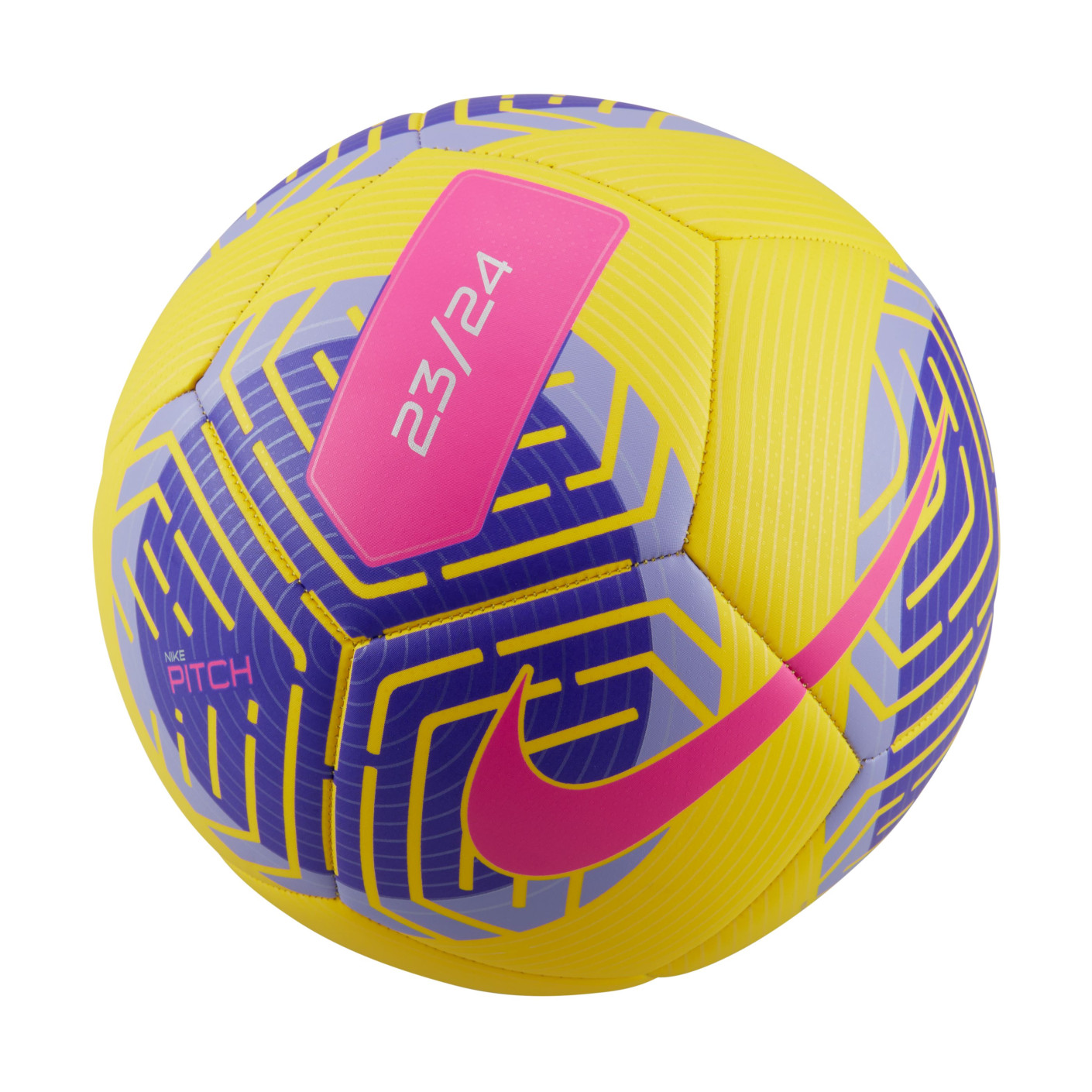 Nike Voetbal Pitch Maat 5 Geel Paard KNVBshop