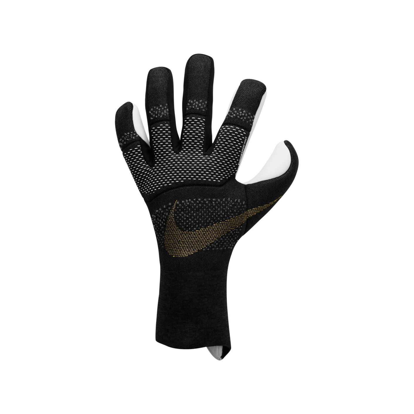 Nike Vapor Grip 3 Dynamic Fit Goalkeeper Gloves Black White Gold KNVBshop