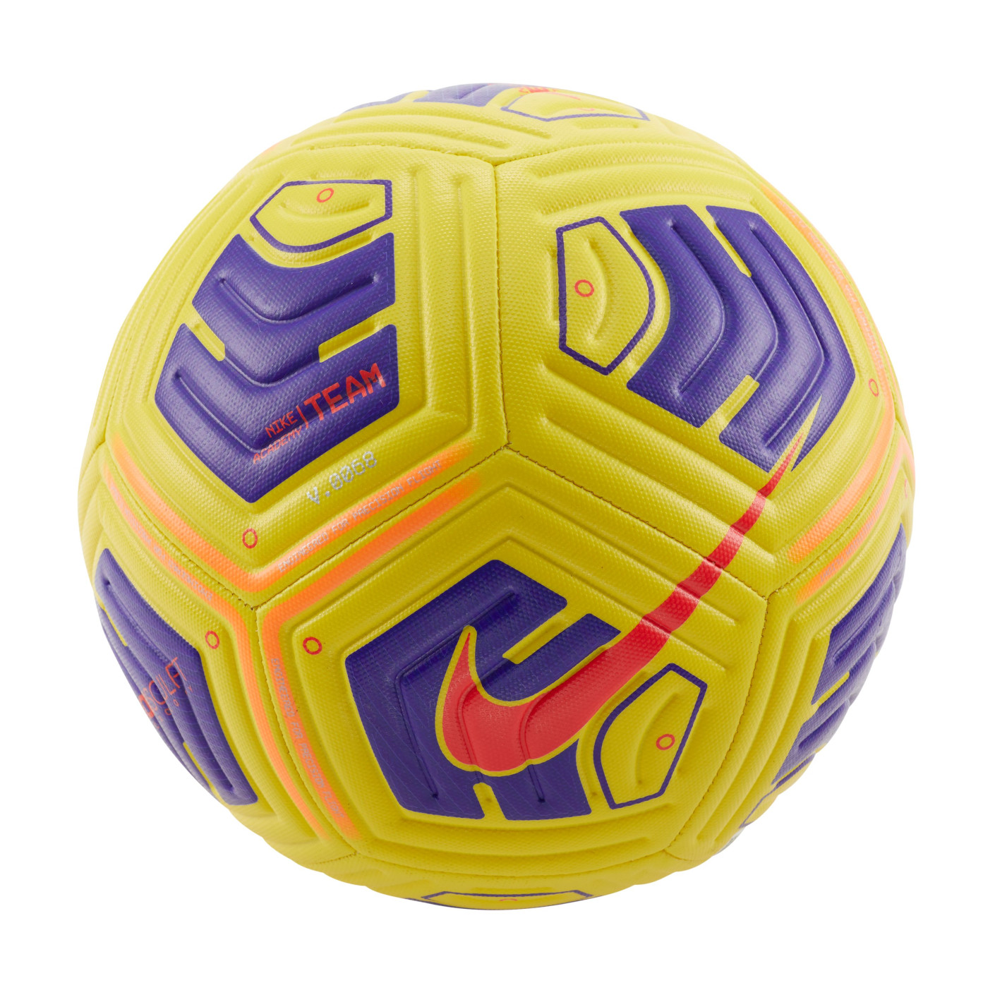 Nike Academy Football Team Yellow Purple Red