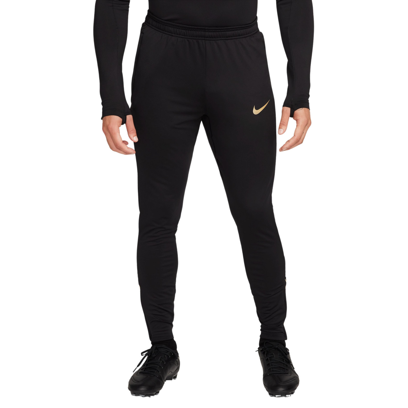 Nike Strike Trainingsbroek Zwart Goud