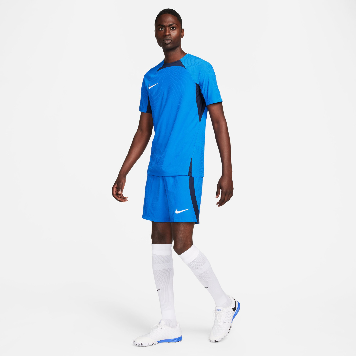 Nike Vapor IV Dri-FIT Football Shorts Blue Dark Blue White