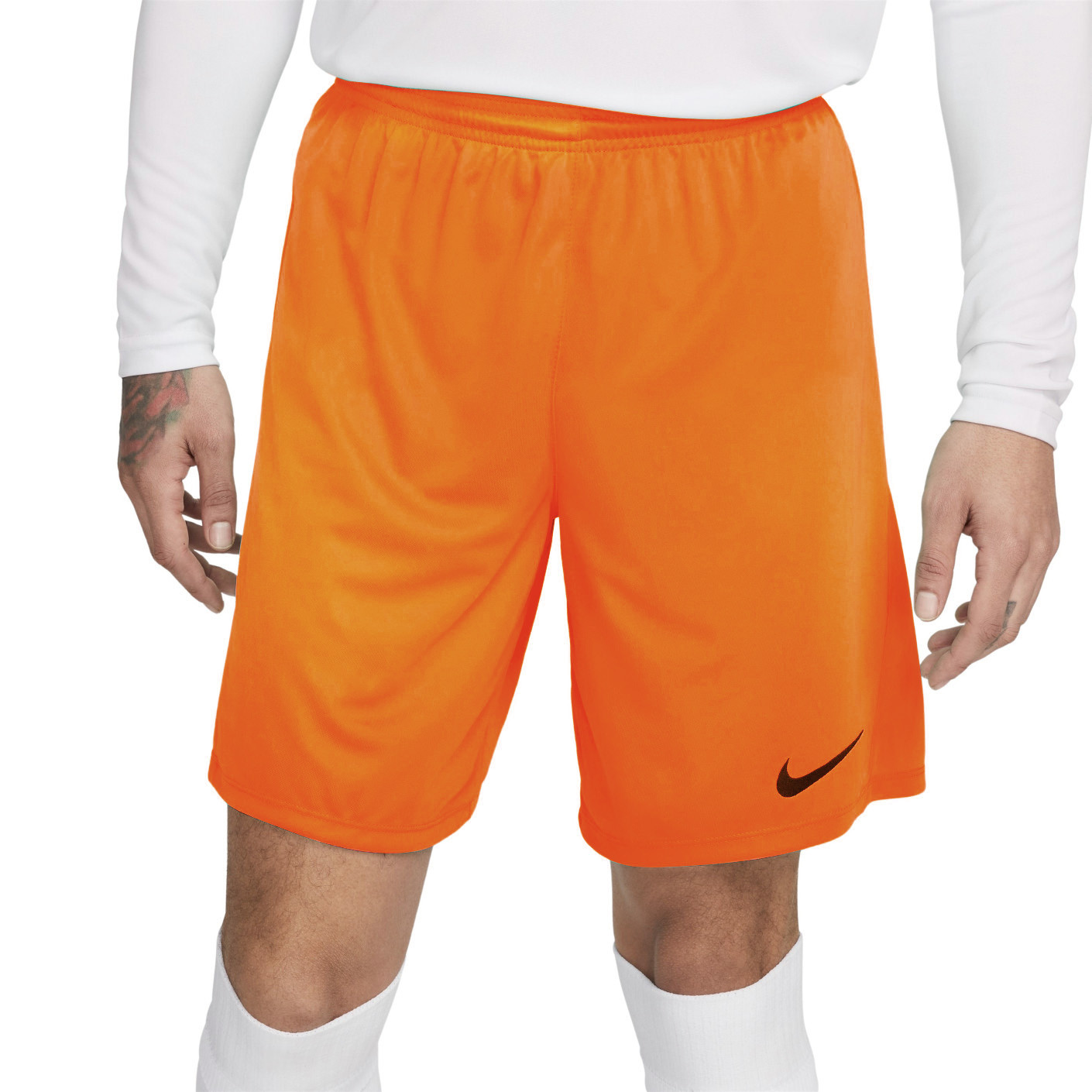 Nike Dry Park III Voetbalbroekje Oranje Zwart