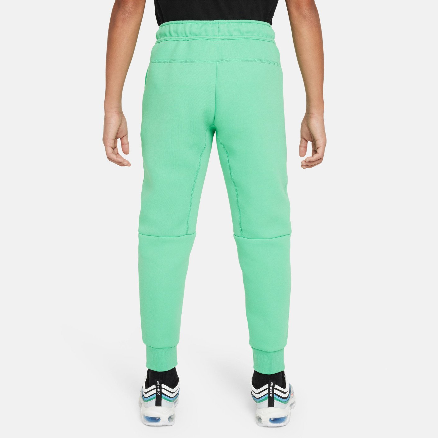Nike tech fleece green pants shop