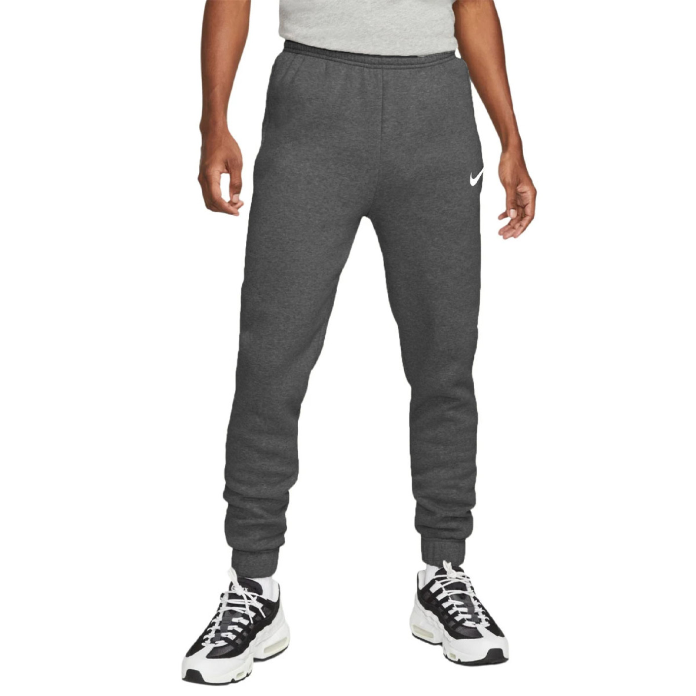 Nike Park 20 Fleece Trainingsbroek Donkergrijs Wit