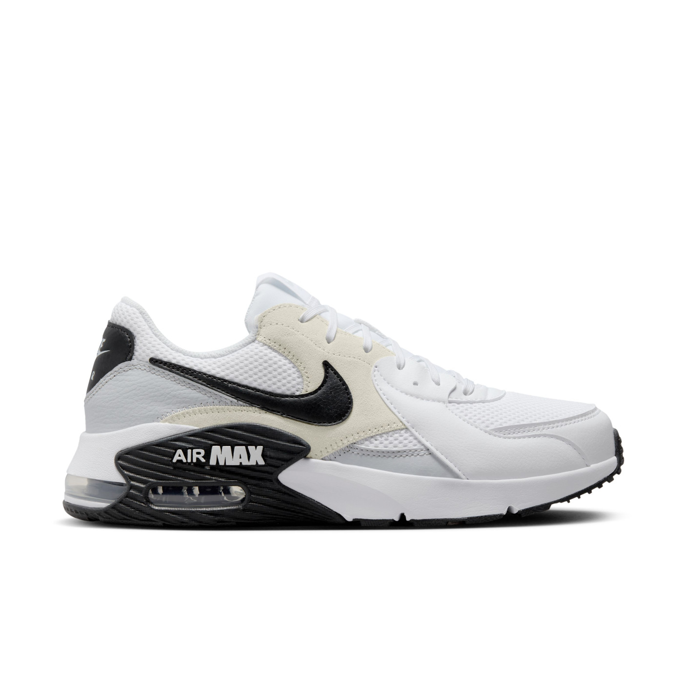 Nike Air Max Sneakers Excee White Black Light Grey