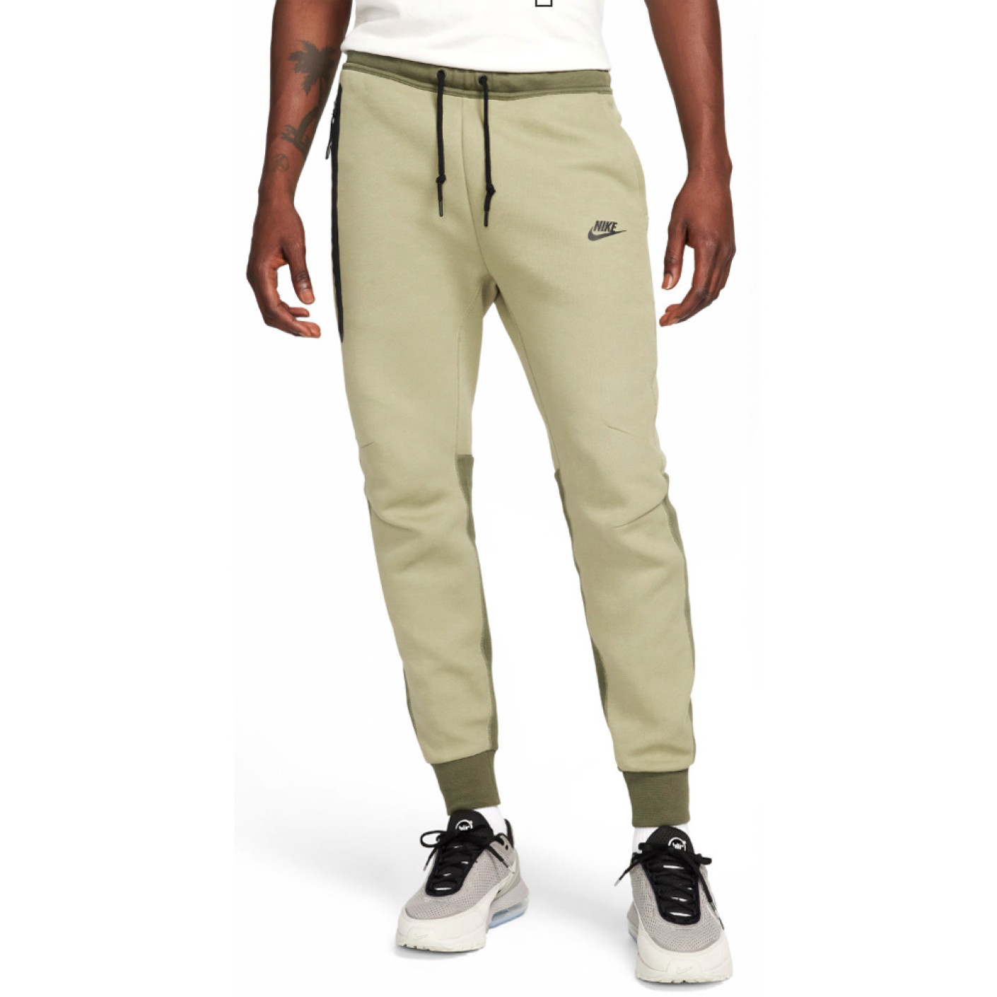 Nike Tech Fleece Sweat Pants Sportswear Olive Green Dark Green