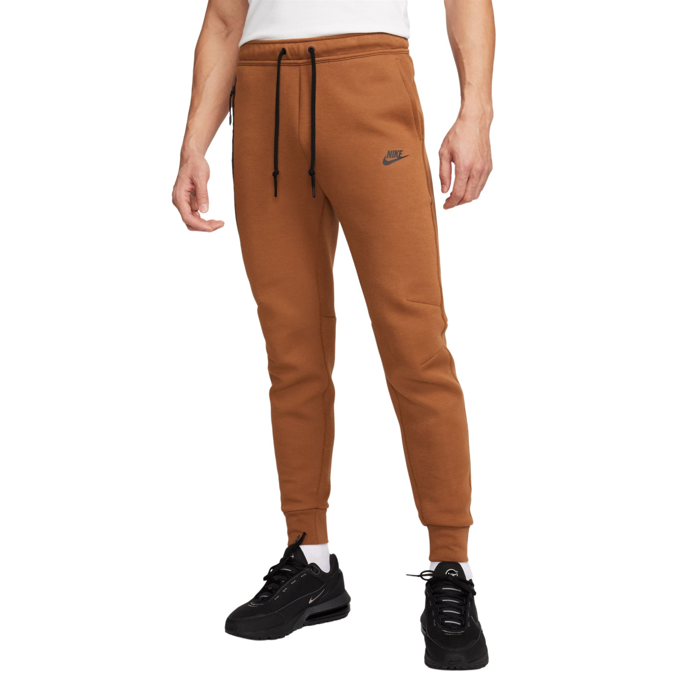 Nike Tech Fleece Sweat Pants Sportswear Brown Black