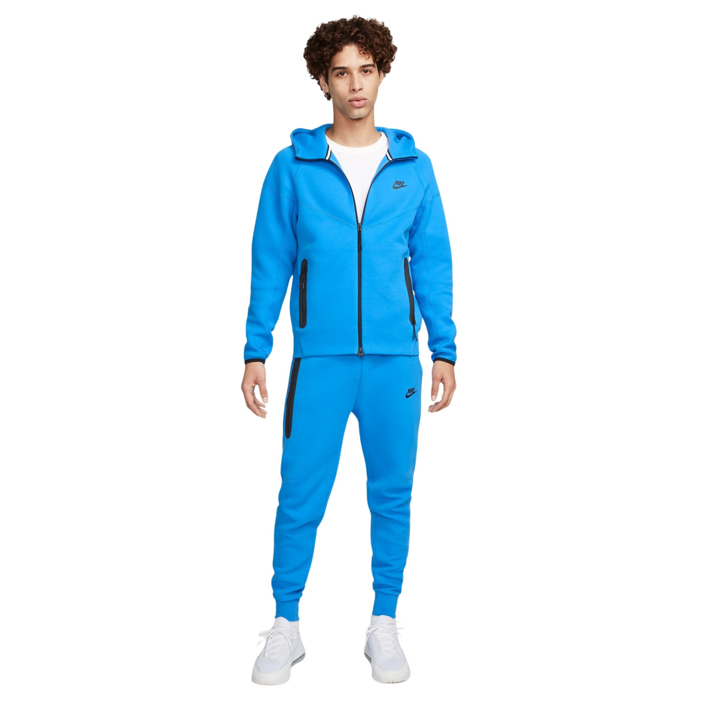 Nike Tech Fleece Tracksuit Sportswear Blue Black Black