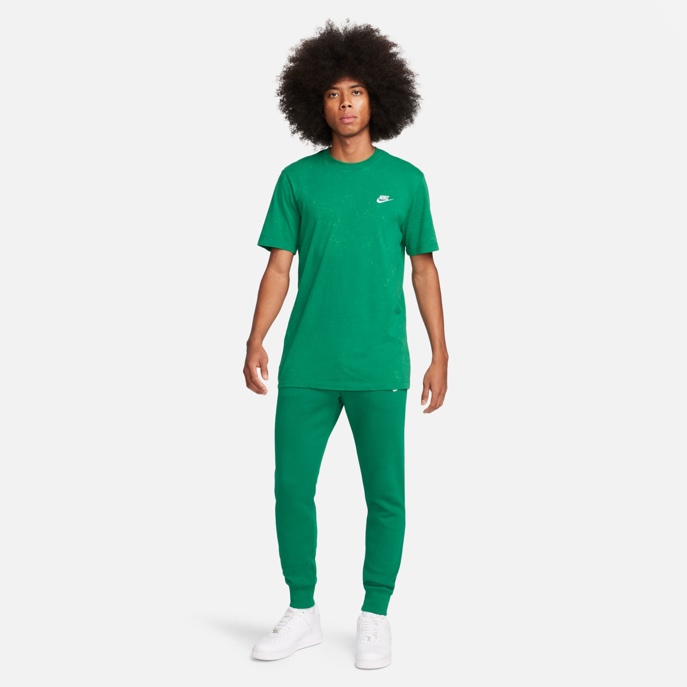 Green sweat outfit on sale