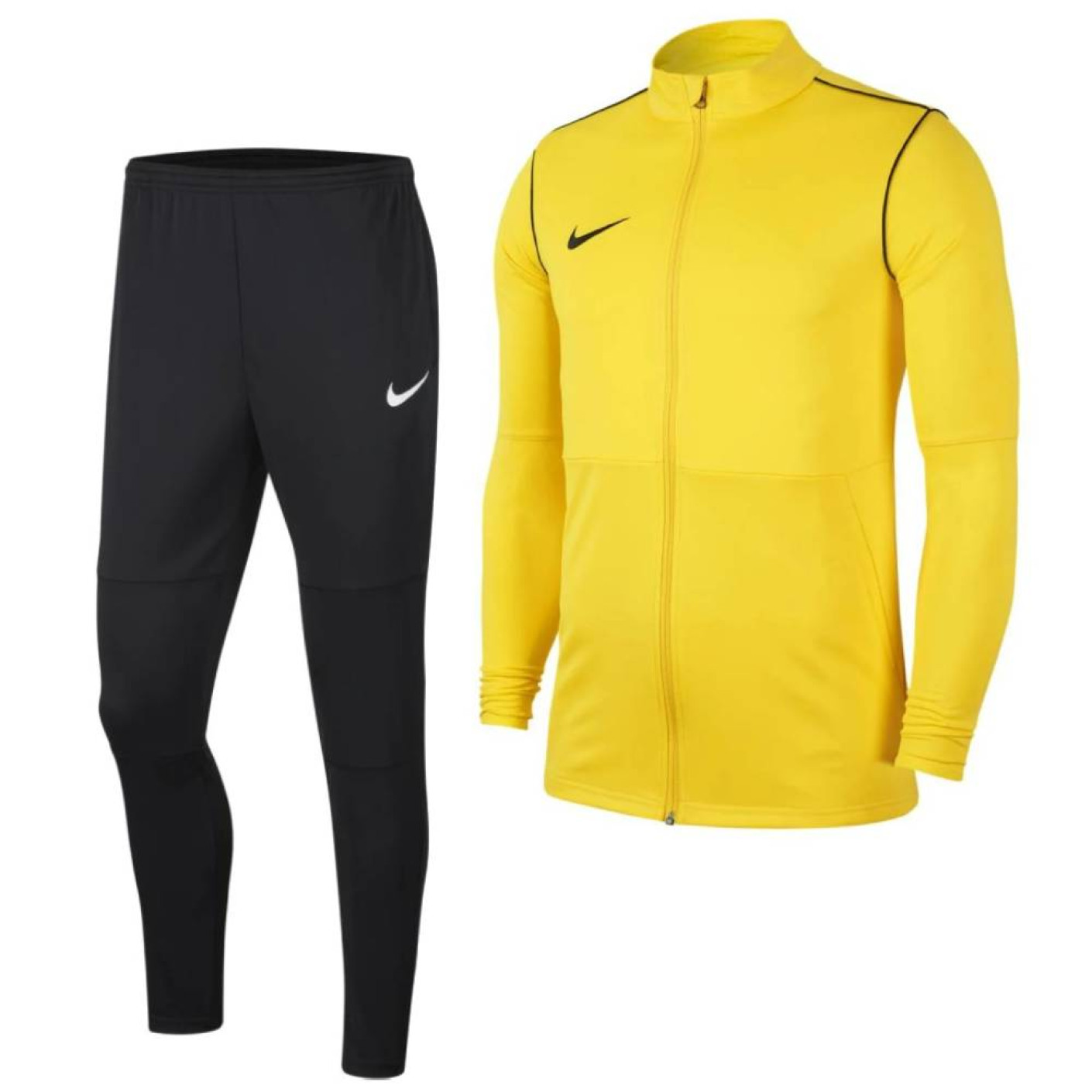 Nike Park 20 Tracksuit Full-Zip Yellow Black