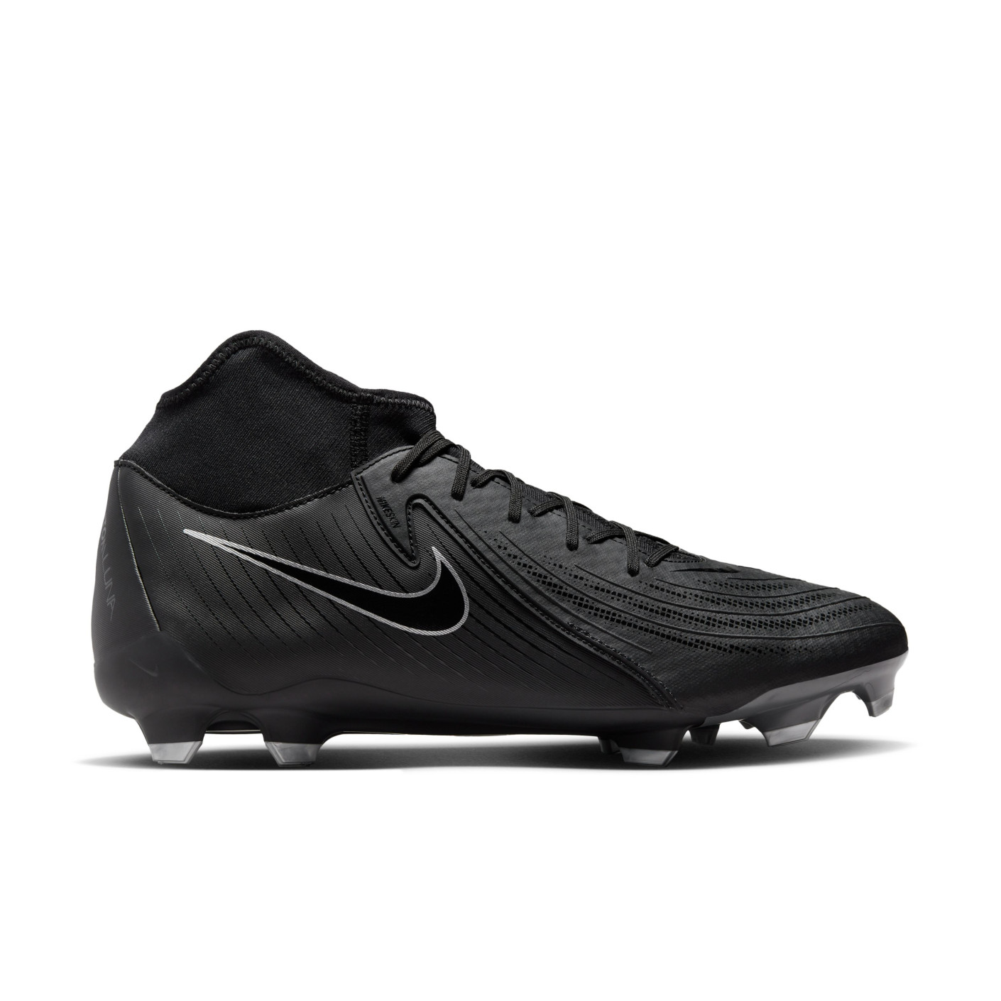 Nike Phantom Luna II Shadow Academy Gras / Kunstgras Voetbalschoenen (MG) Zwart Donkergrijs