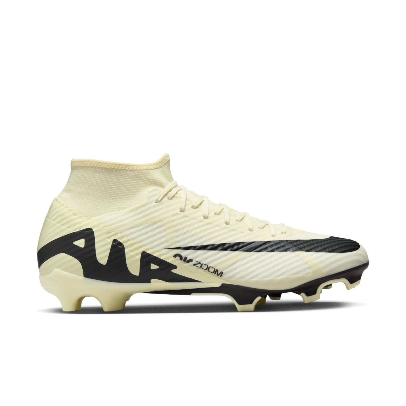 Nike Zoom Mercurial Superfly 9 Academy Gras / Kunstgras Voetbalschoenen (MG) Geel Zwart