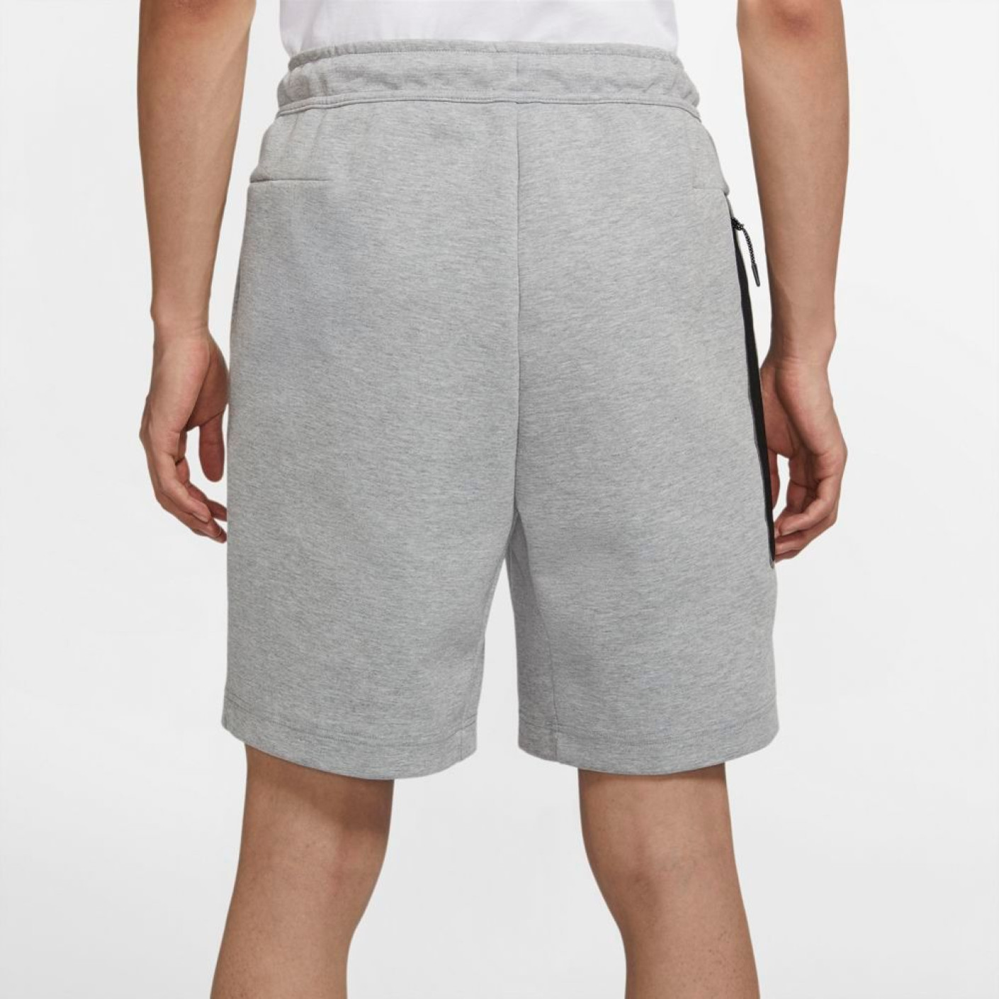 tech fleece grey shorts