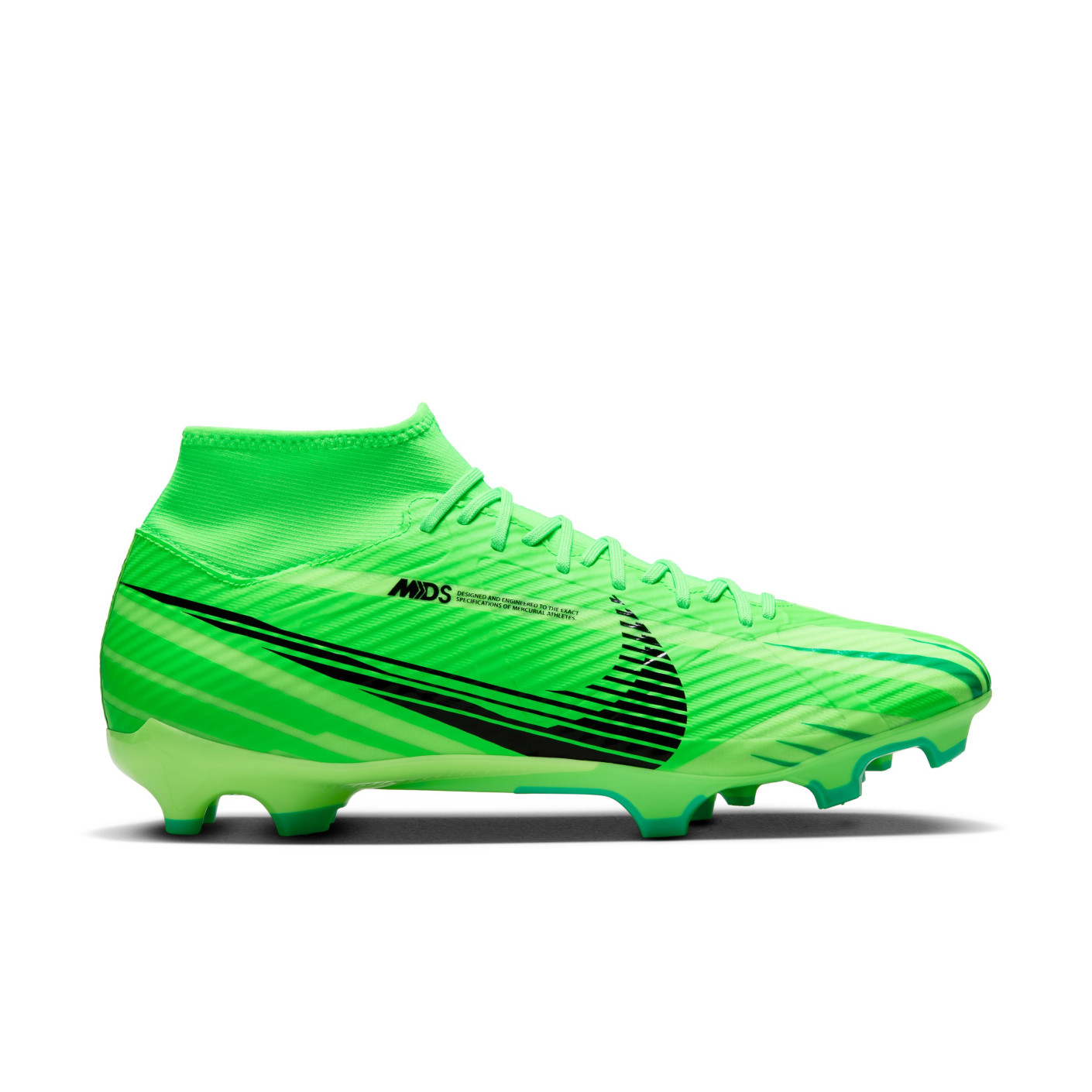 Nike Zoom Mercurial Superfly 9 Academy Grass/Artificial Grass Football Shoes (MG) Bright Green Black Green