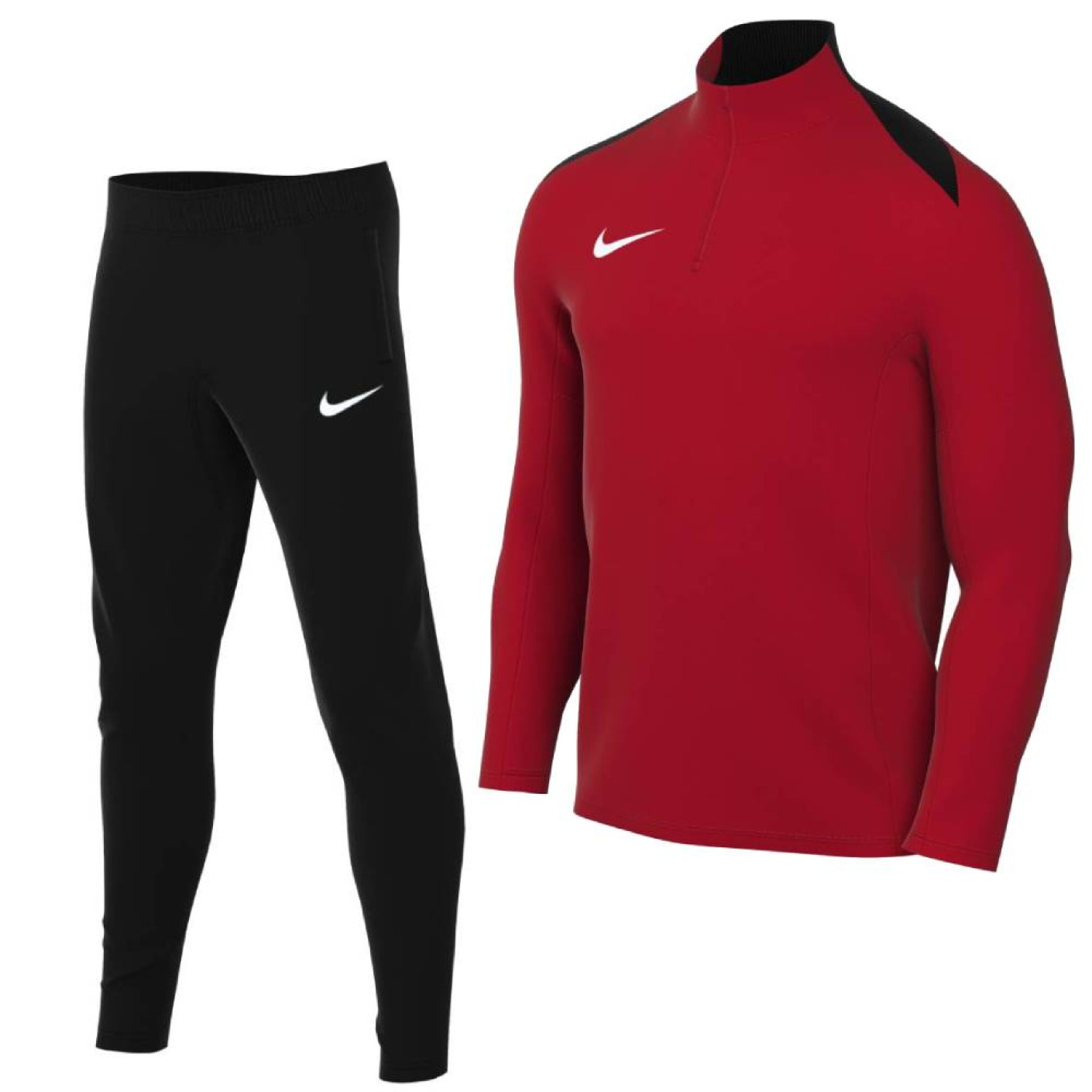 Nike Academy Pro 24 Trainingspak 1/4-Zip Kids Rood Wit