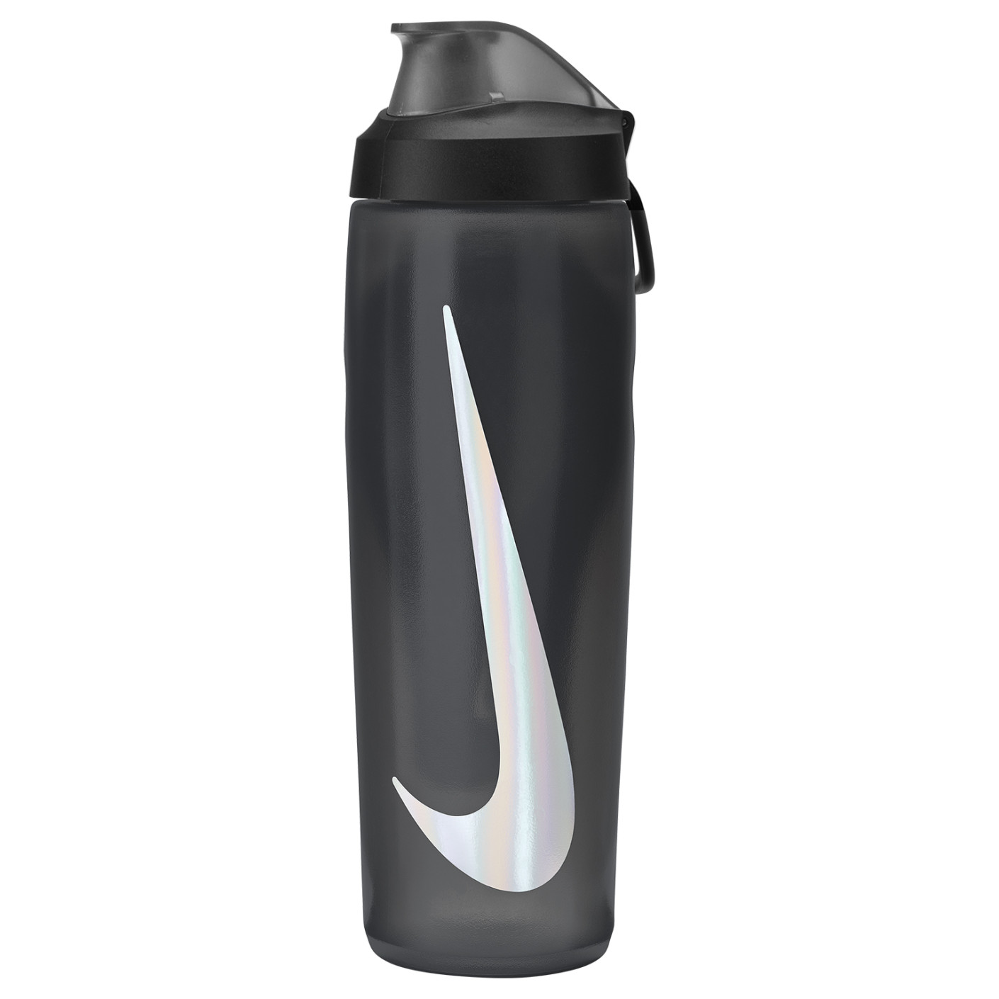 Nike Refuel 710ML Bottle With Straw Black Dark Grey Silver