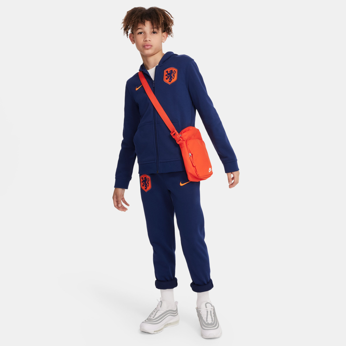 Nike tracksuit blue and red shop