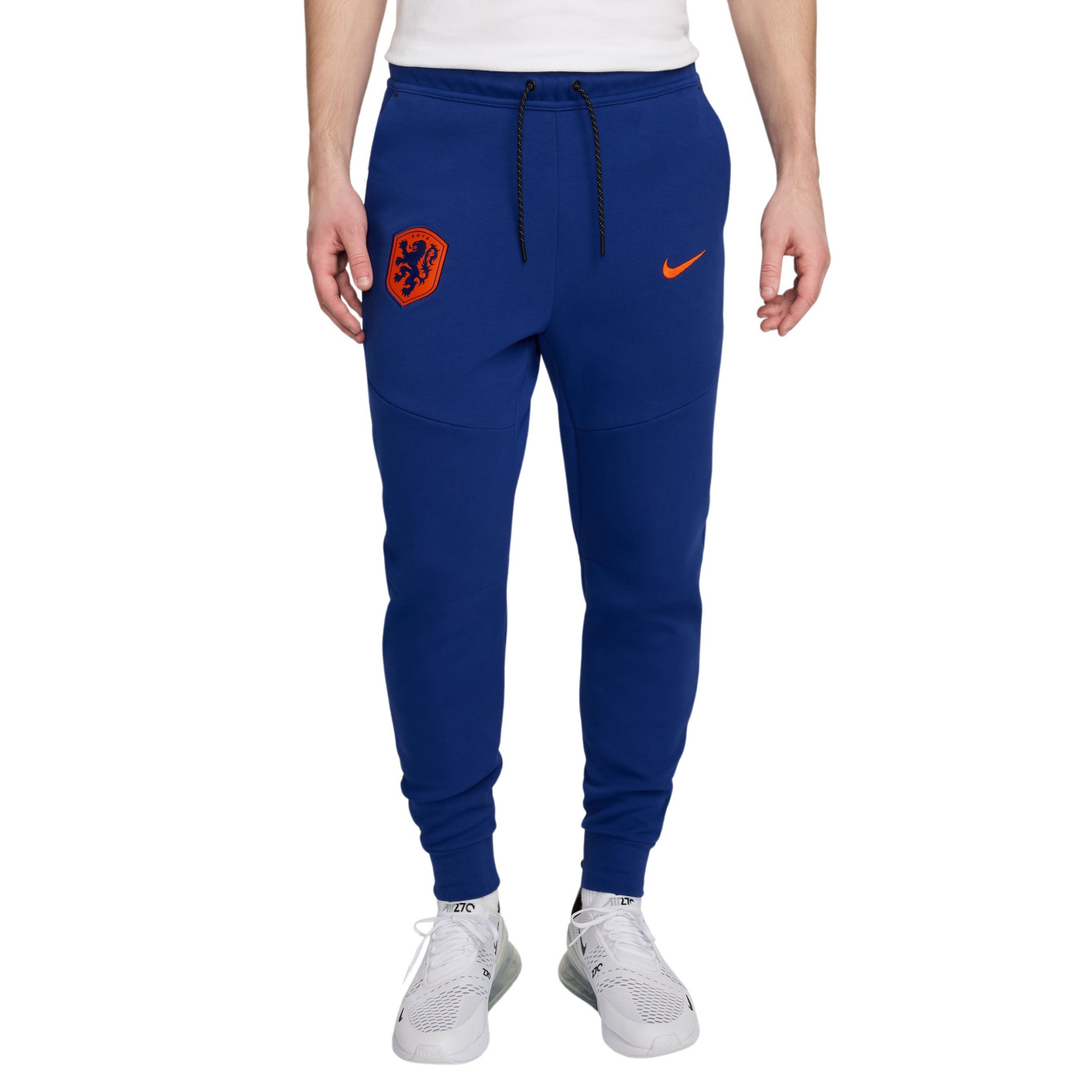 Nike Netherlands Sportswear Tech Fleece Sweat Pants 2024-2026 Blue