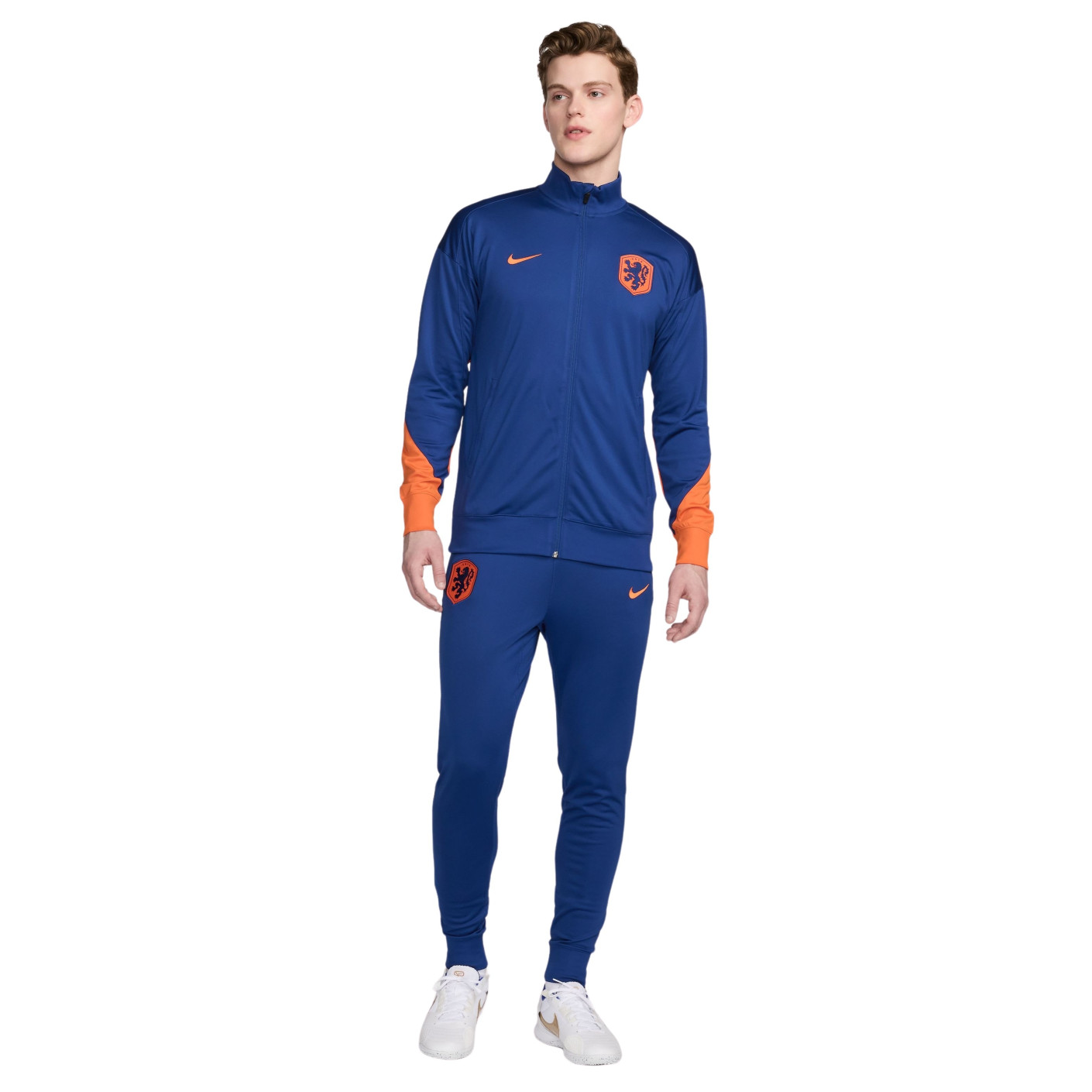 Nike Nederland Strike Trainingspak Full-Zip 2024-2026 Blauw