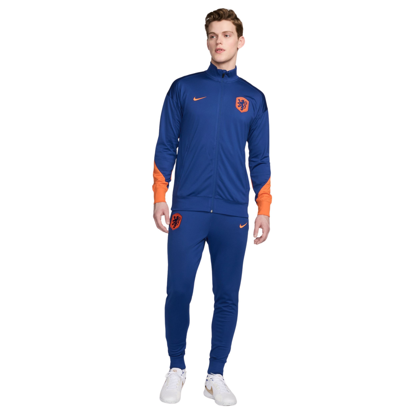 Nike Netherlands Strike Full-Zip Tracksuit 2024-2026 Blue