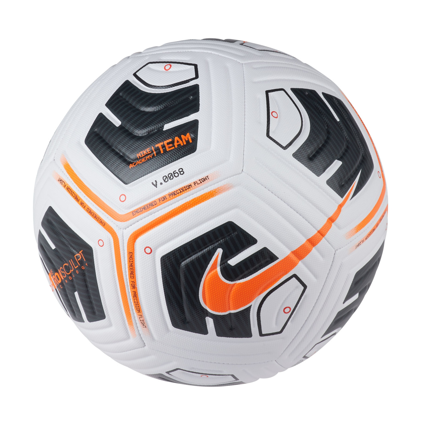 Nike Academy Team Football White Orange