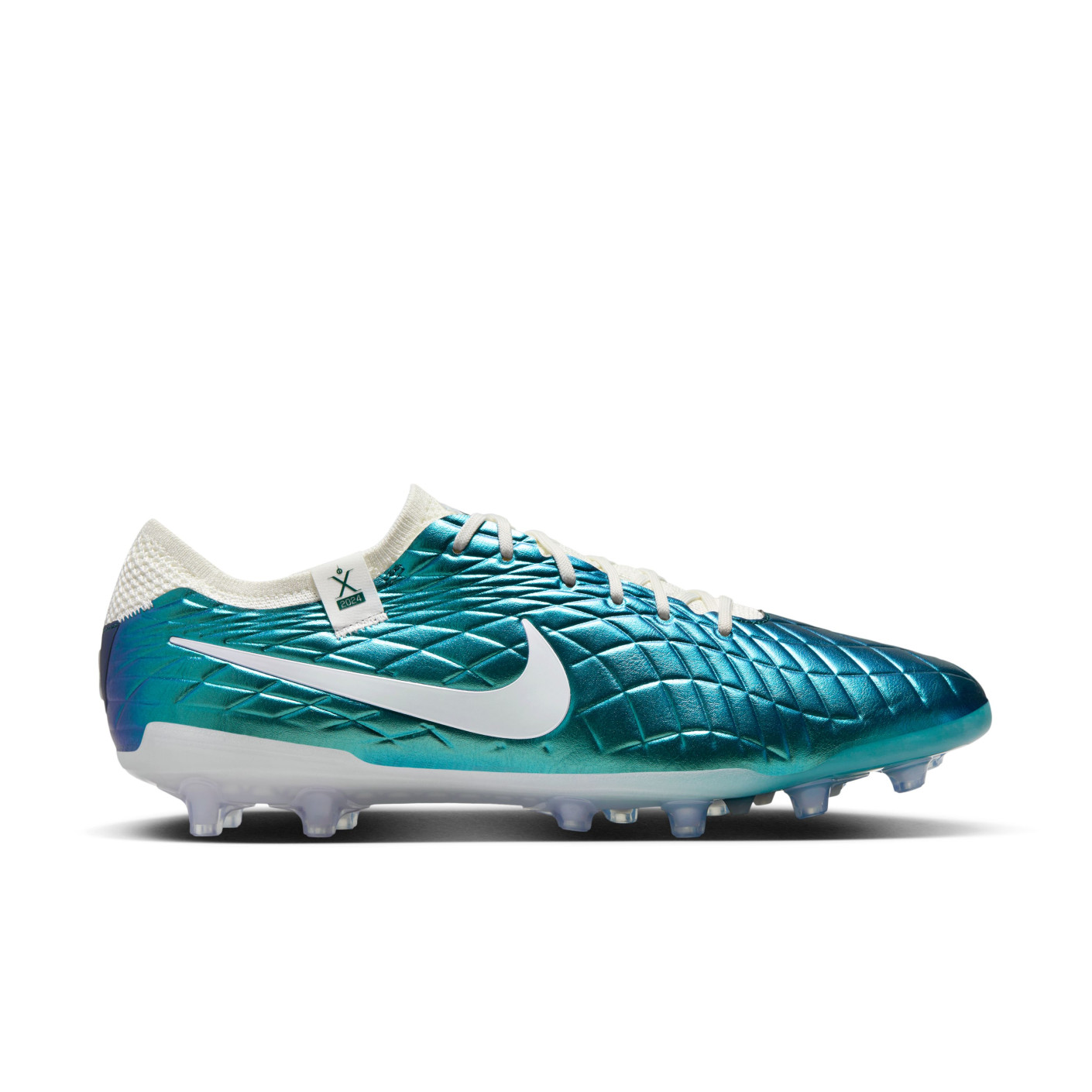 Nike Tiempo Legend 10 Elite Kunstgras Voetbalschoenen (AG) Smaragdgroen Wit