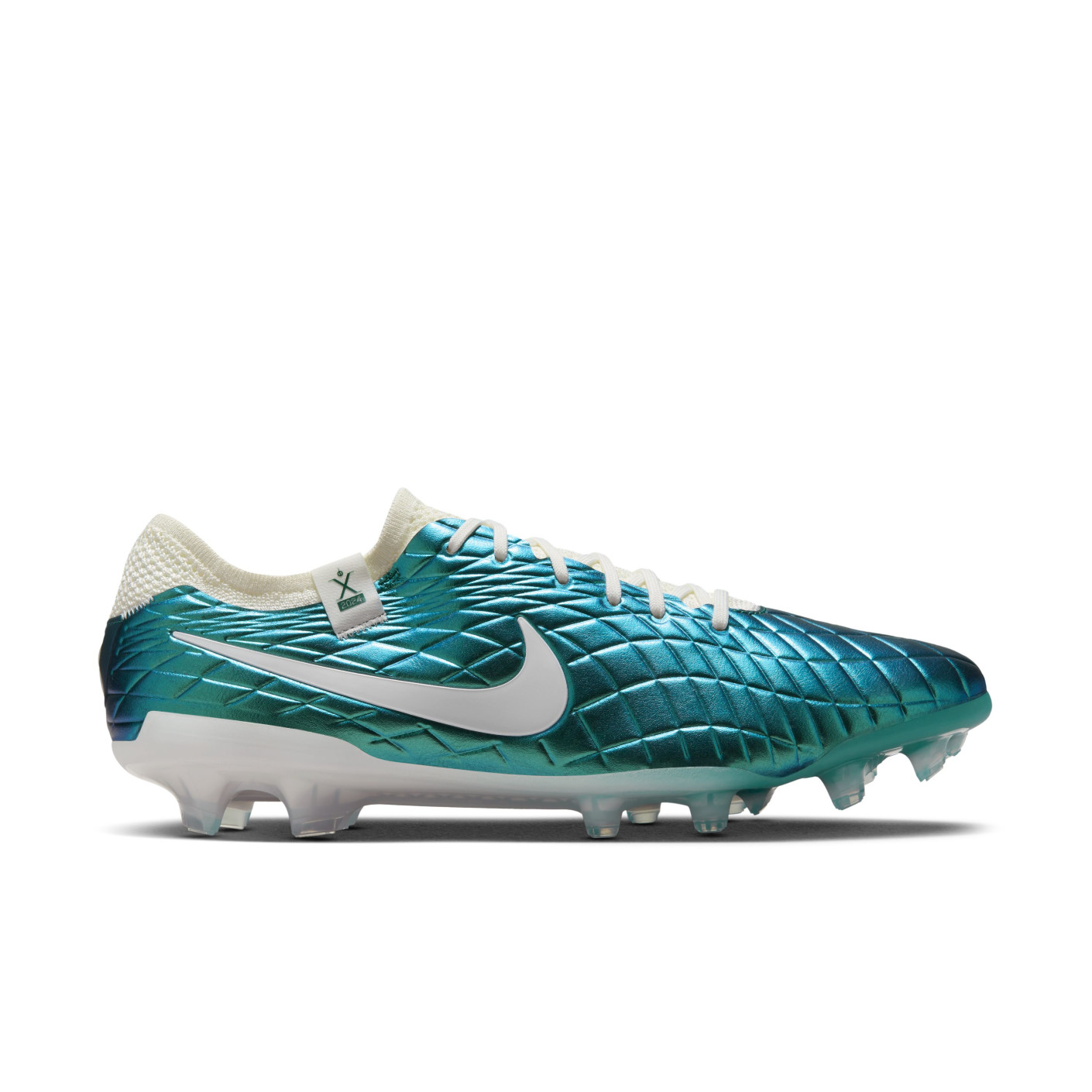 Nike Tiempo Legend 10 Elite Gras Voetbalschoenen (FG) Smaragdgroen Wit