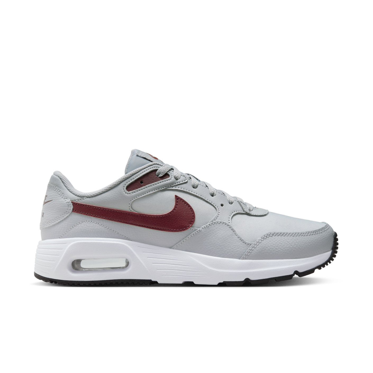 Nike Air Max Sneakers SC Lichtgrijs Donkerrood Wit
