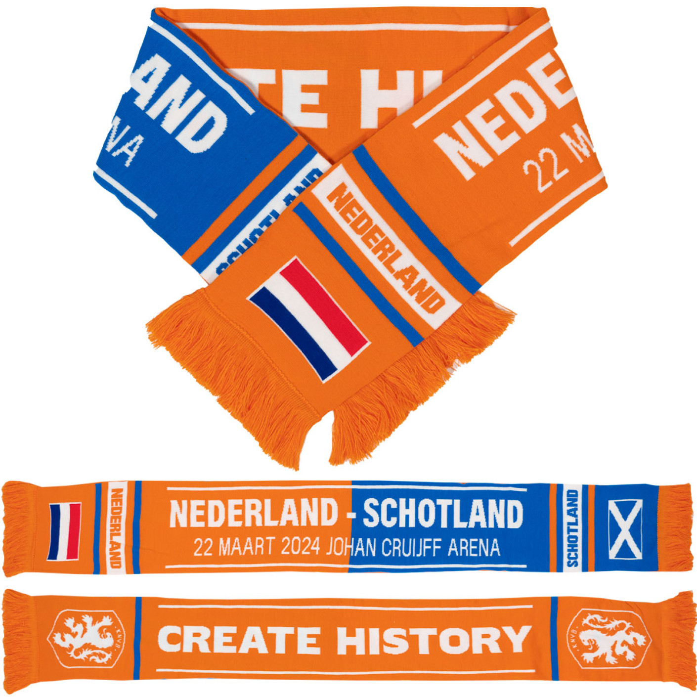 KNVB Sjaal Nederland - Schotland