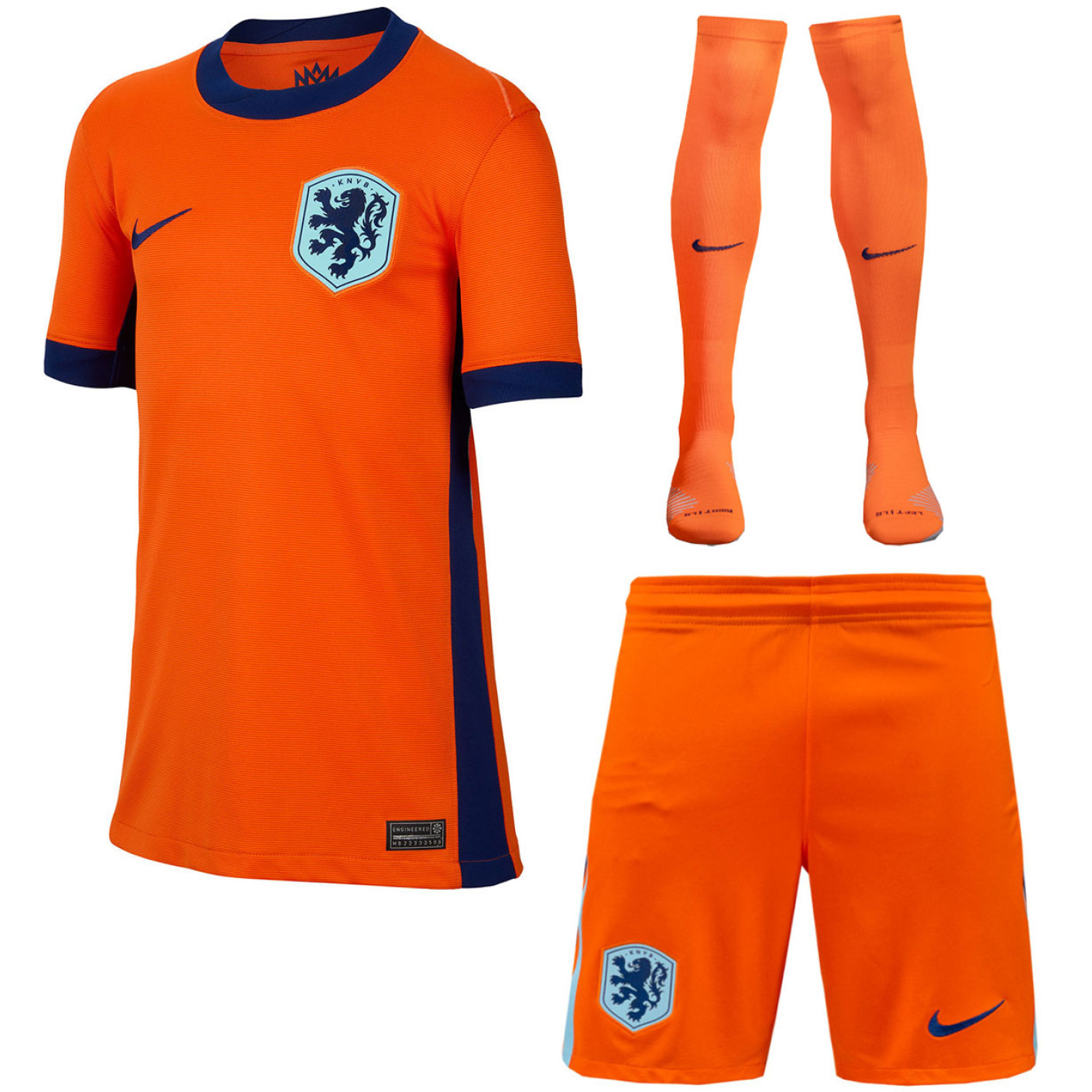 Nike Dutch Team Competition Kit Home 2024-2026 Kids