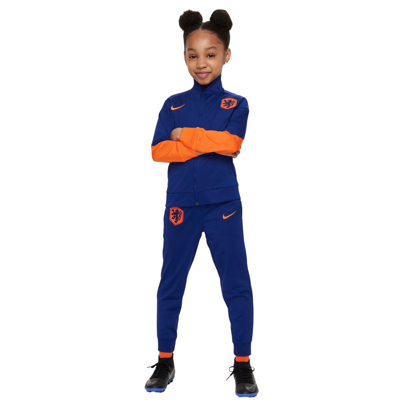 Nike Netherlands Strike Full-Zip Tracksuit 2024-2026 Preschoolers Blue