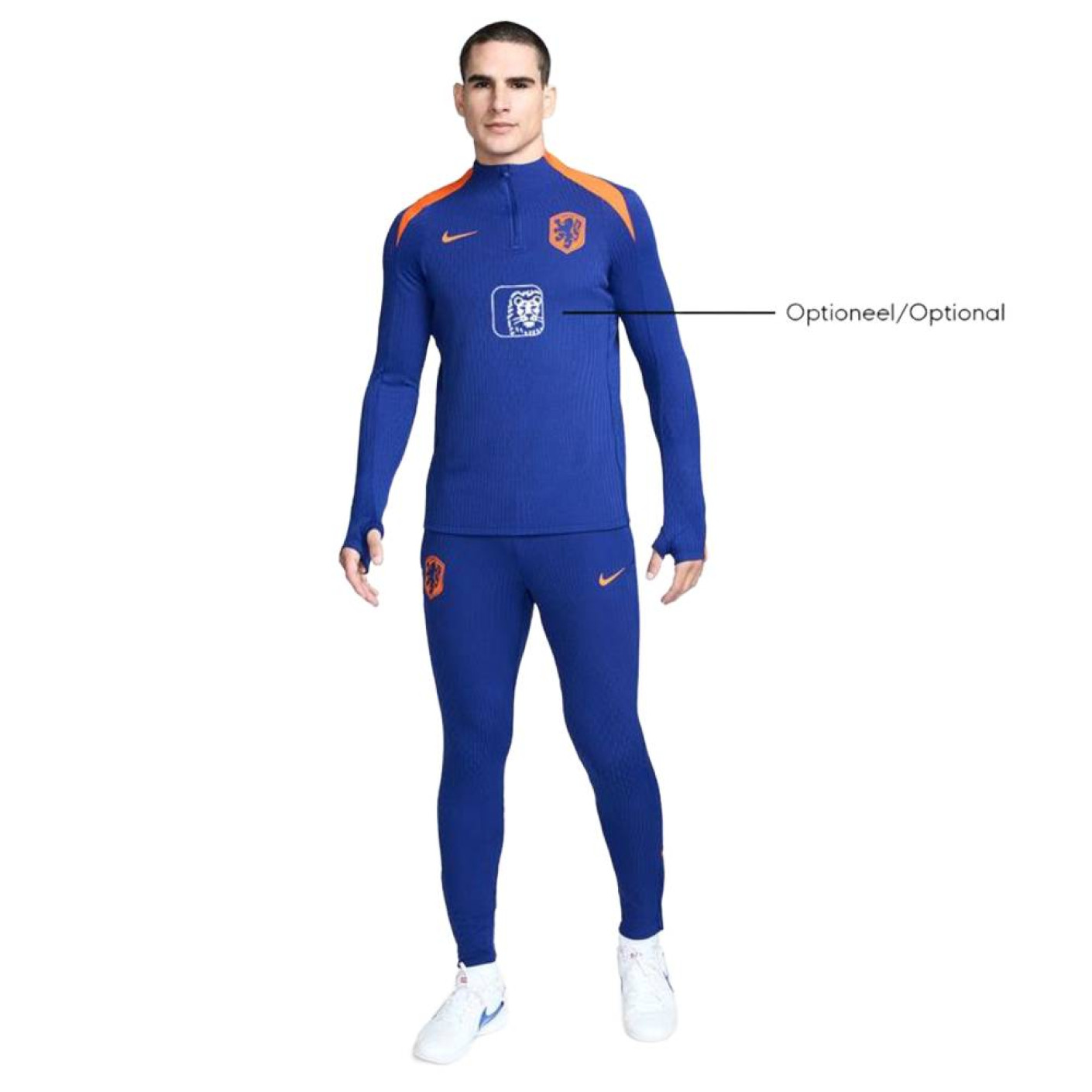 Nike Netherlands Strike Elite Tracksuit 1 4 Zip 2024 2026 Blue KNVBshop