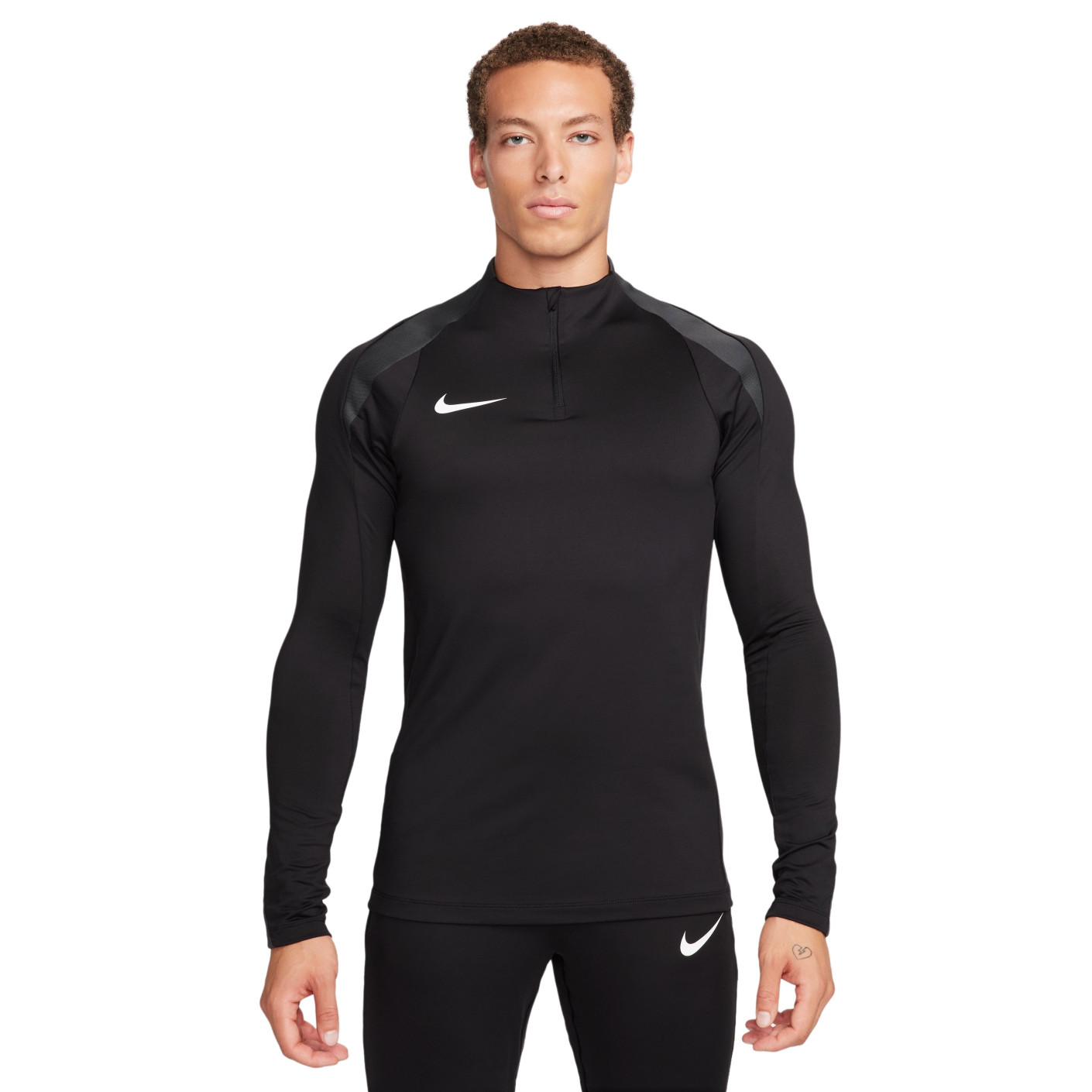 Nike Strike Training sweater 1/4-Zip Black Dark Grey