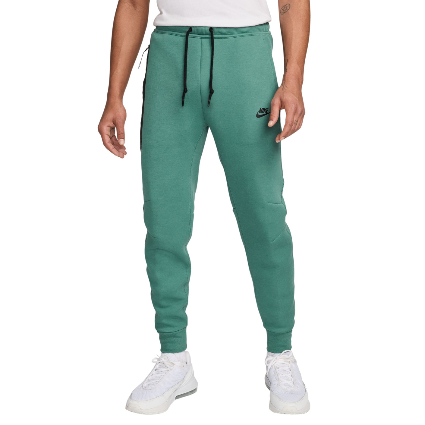 Nike Tech Fleece Joggingbroek Sportswear Groen Zwart