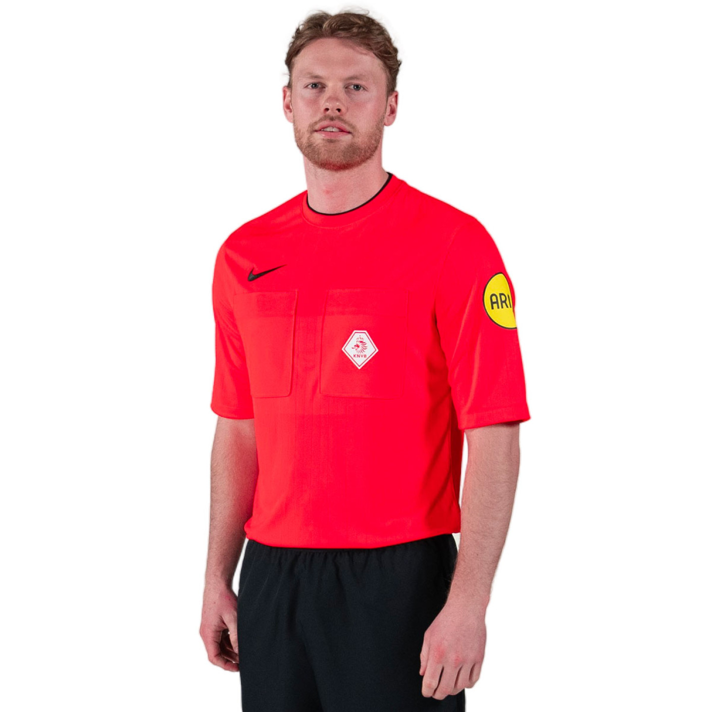 Nike KNVB Referee Shirt 2024-2026 Bright Red