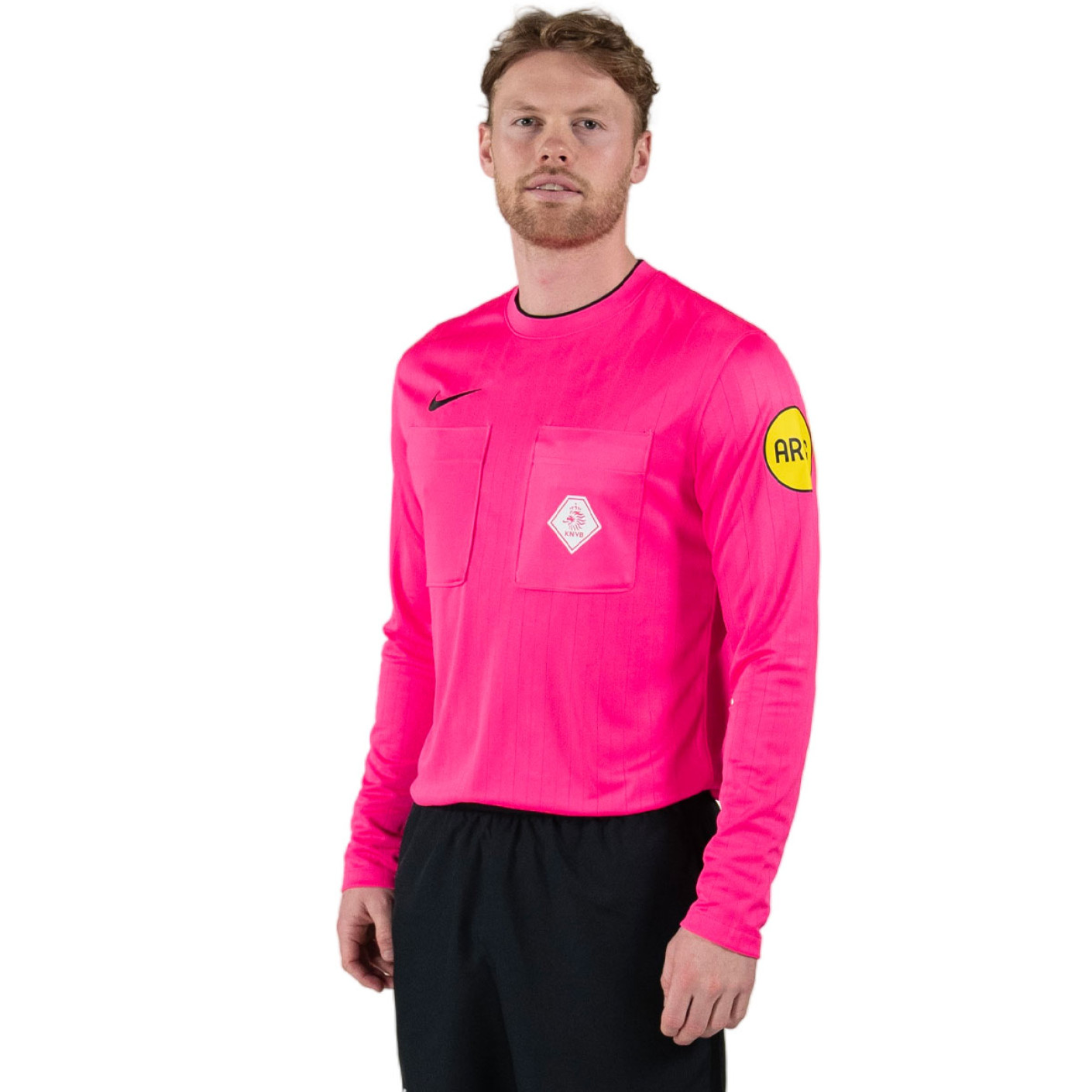 Nike KNVB Long Sleeve Referee Shirt 2024-2026 Pink